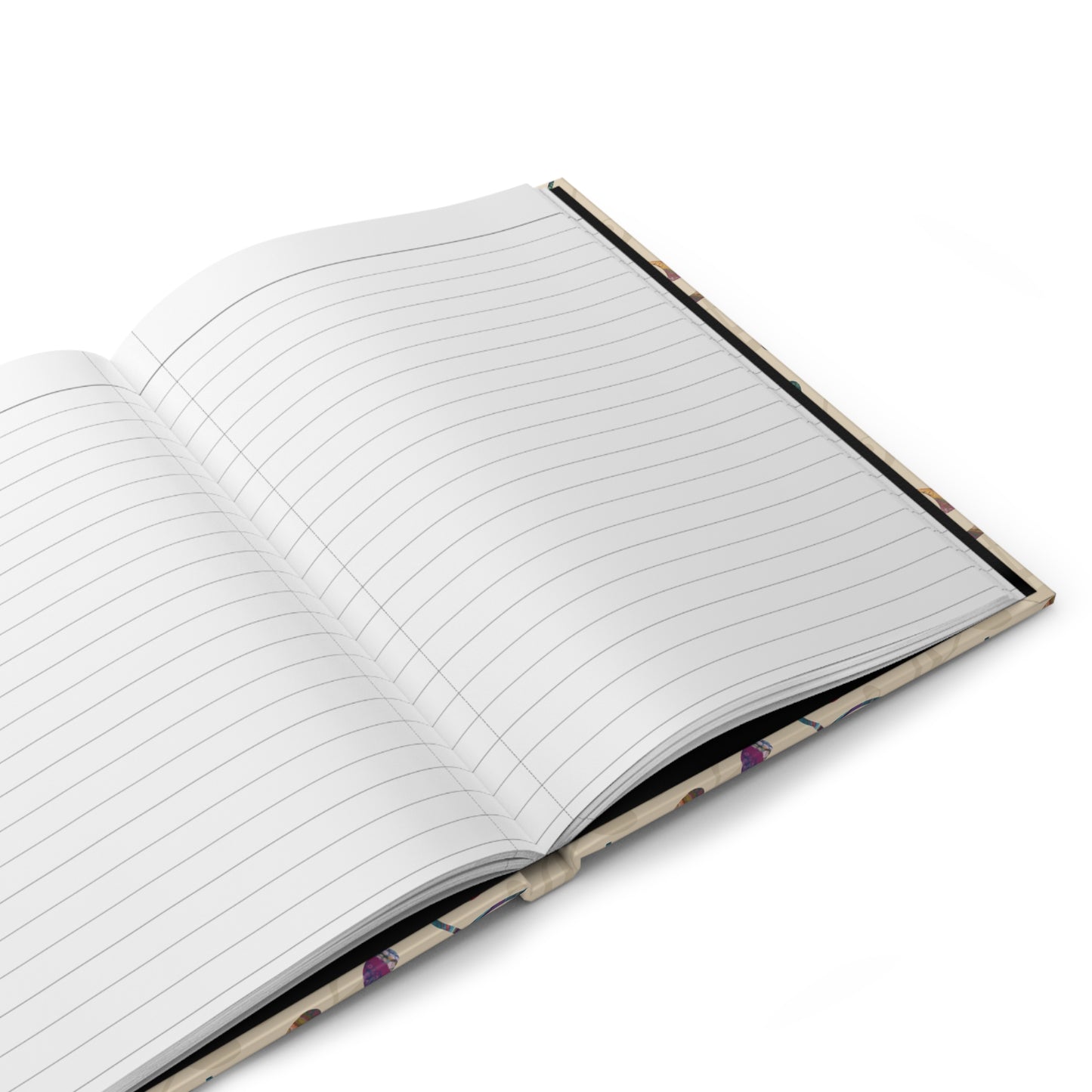 Colorful Music Notation Journal in Hardcover
