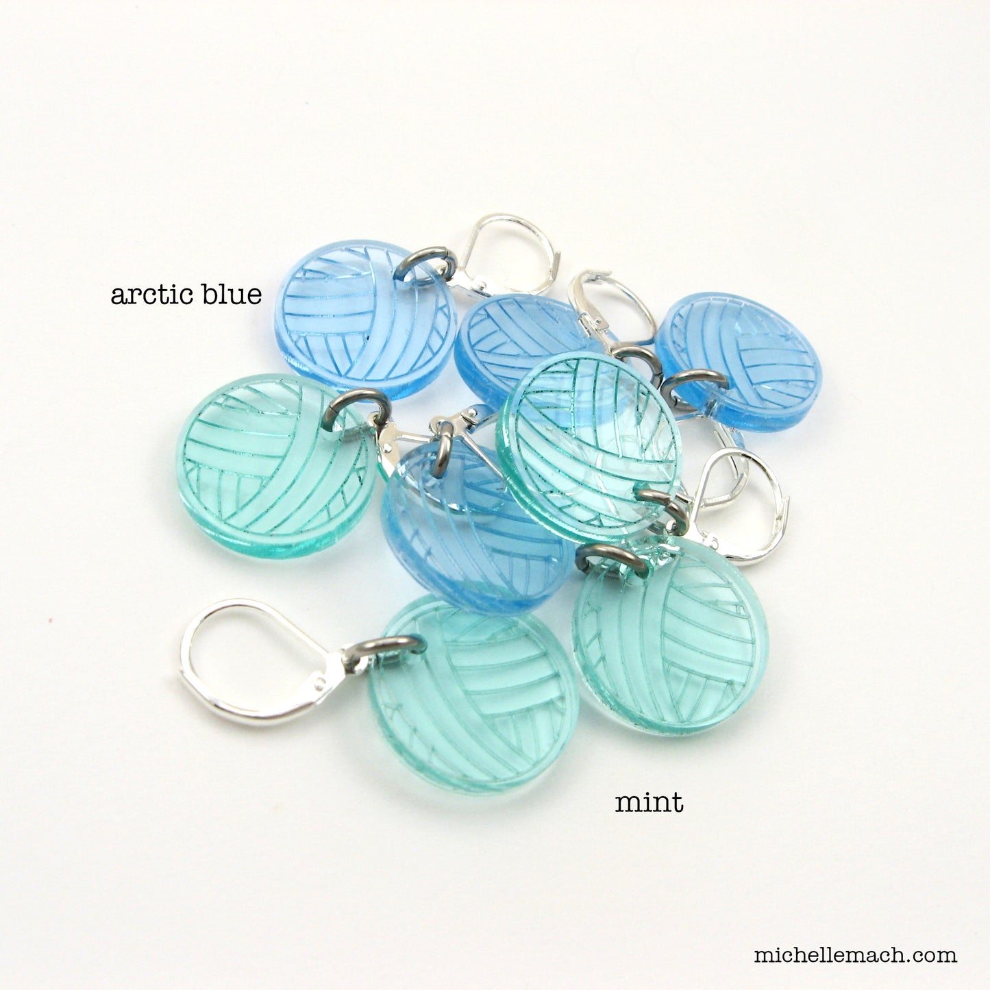 Yarnball Stitch Markers (Set of 4)