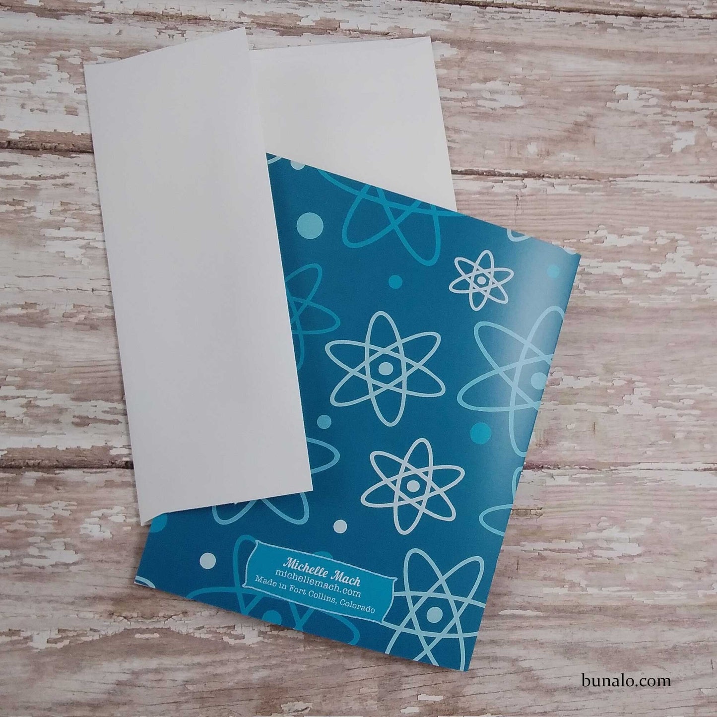 Atom Note Card