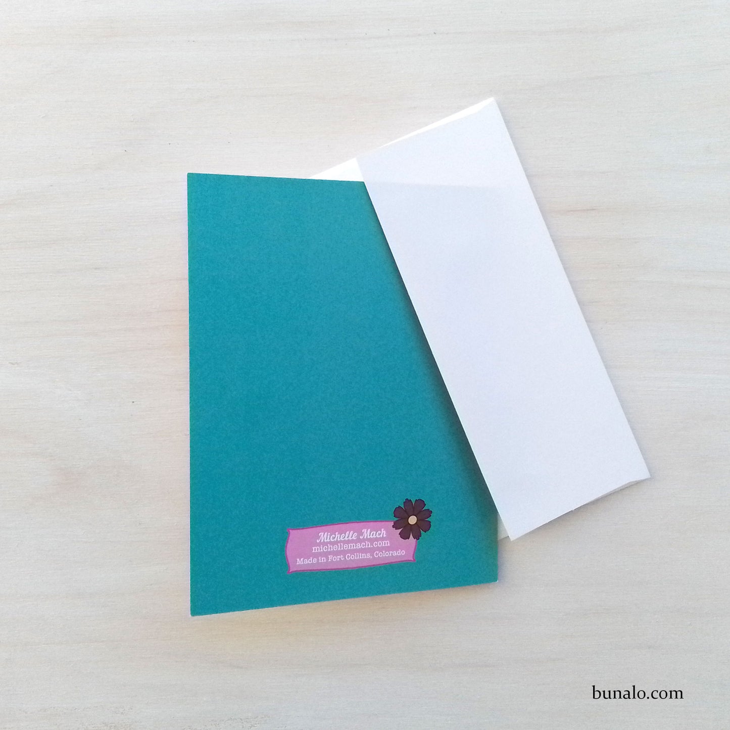 Hello Note Card with Flowers and Coffee Cup