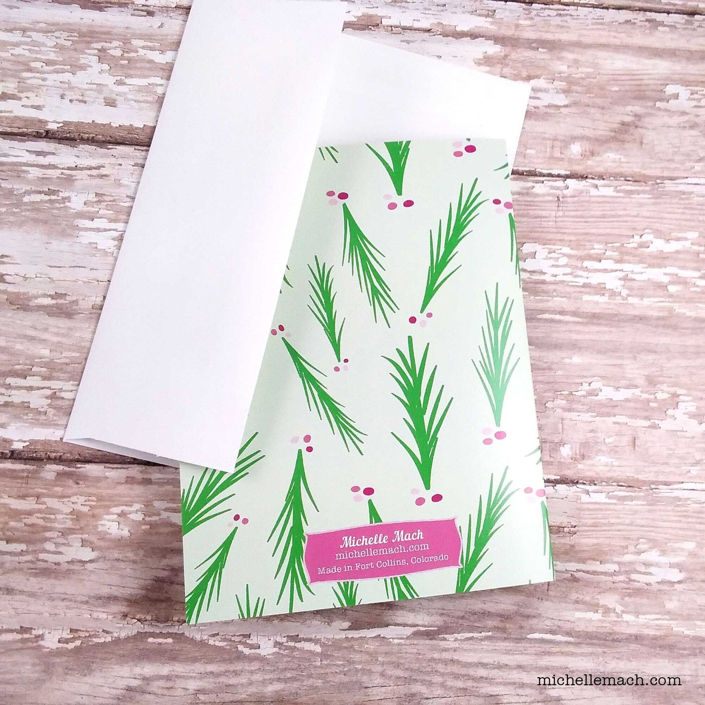 Christmas Holly Card