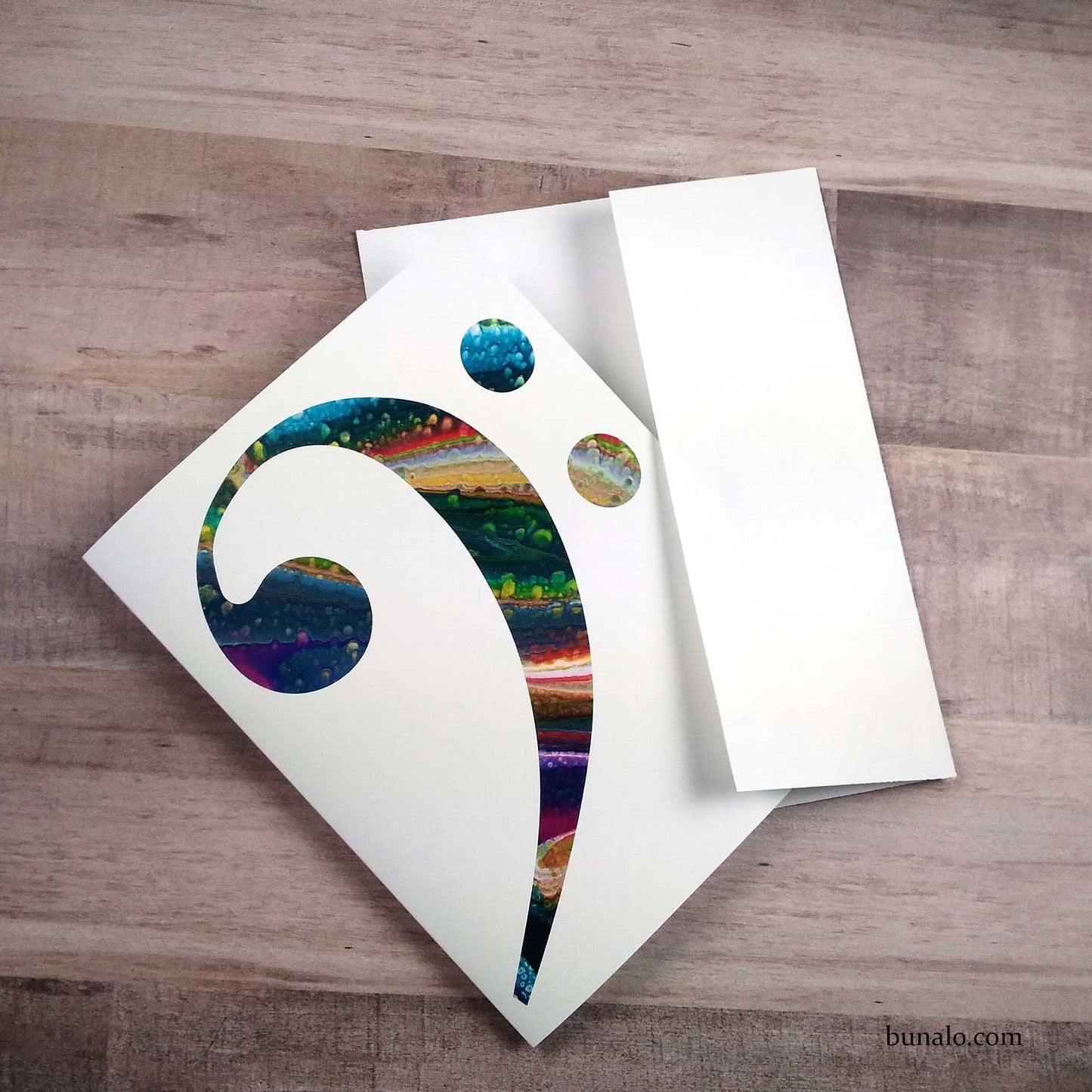 Music Note Cards (Assorted Set of 6)