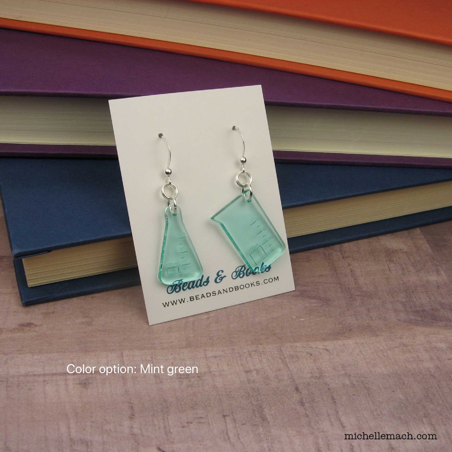 Beaker and Flask Earrings
