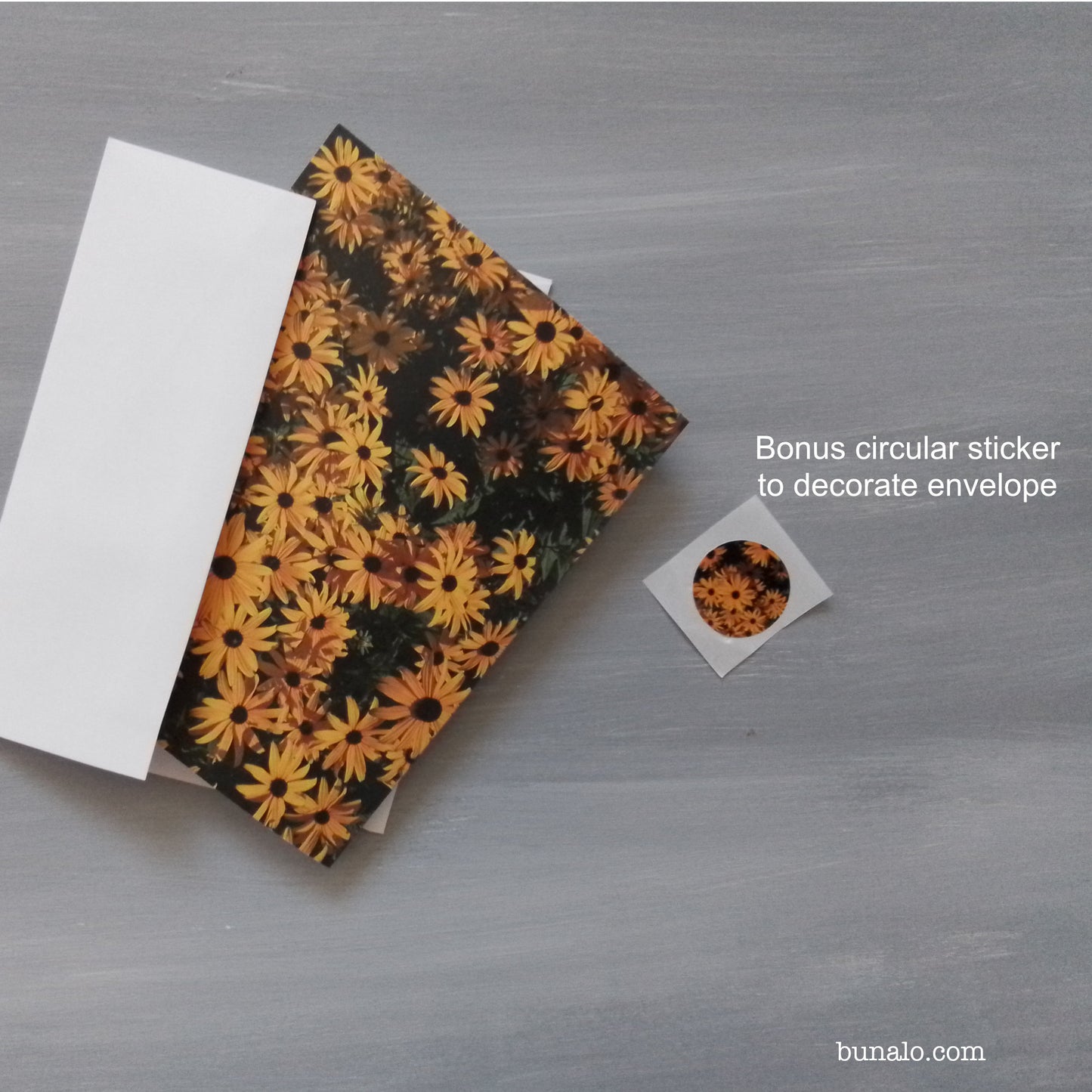 Black-Eyed Susan Photo Notecard