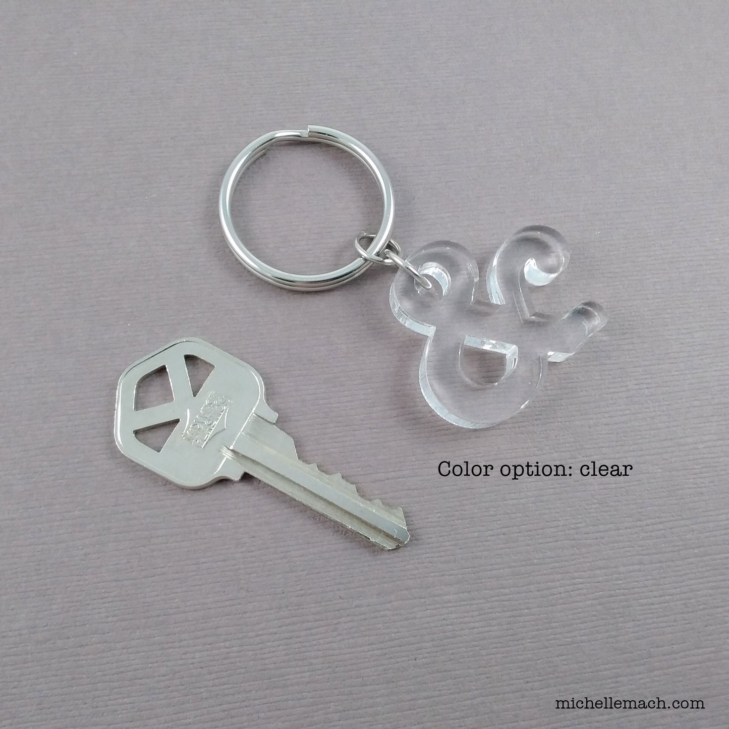 Ampersand Keychain