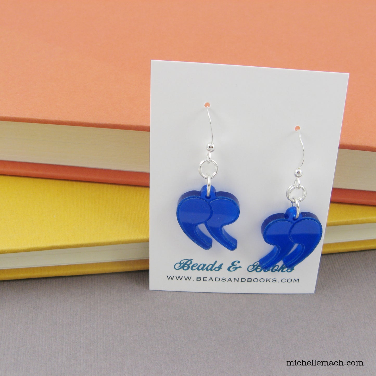 Quotation Mark Earrings