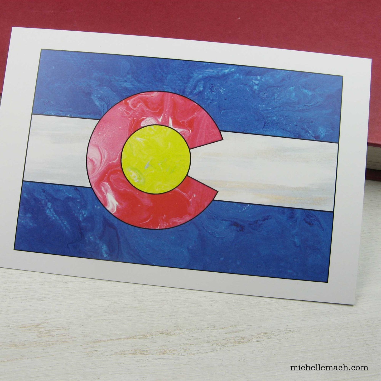 Colorado Flag Postcard