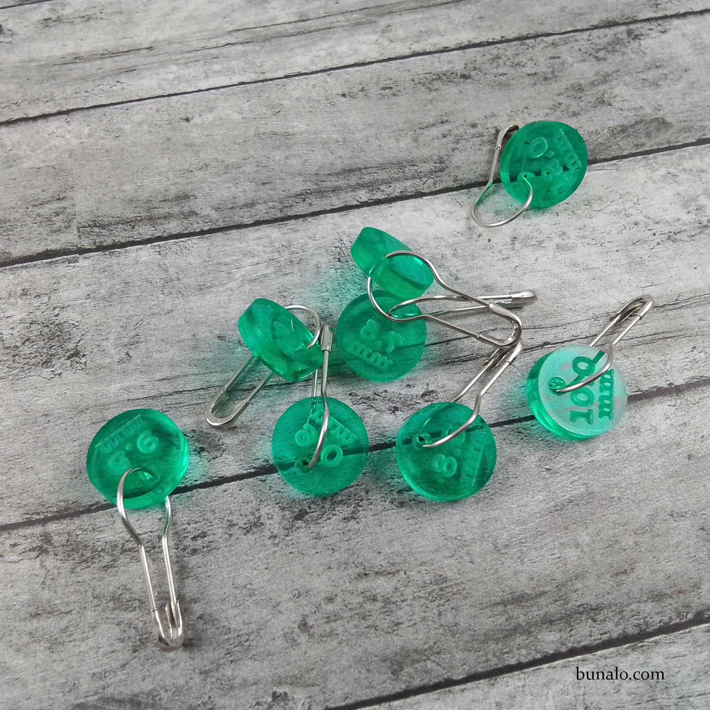 Crochet Stitch Markers - MM Number Sizes (Set of 8) Large Numbers