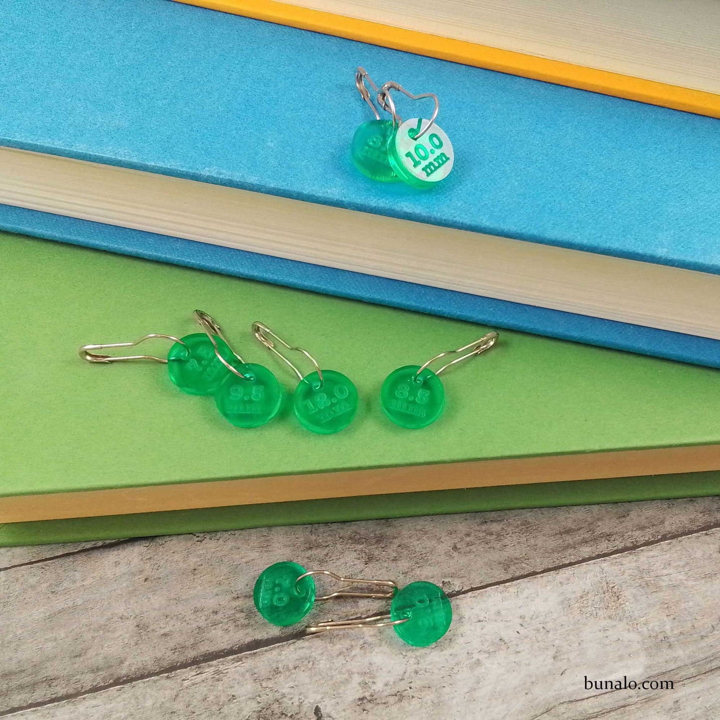 Crochet Stitch Markers - MM Number Sizes (Set of 8) Large Numbers