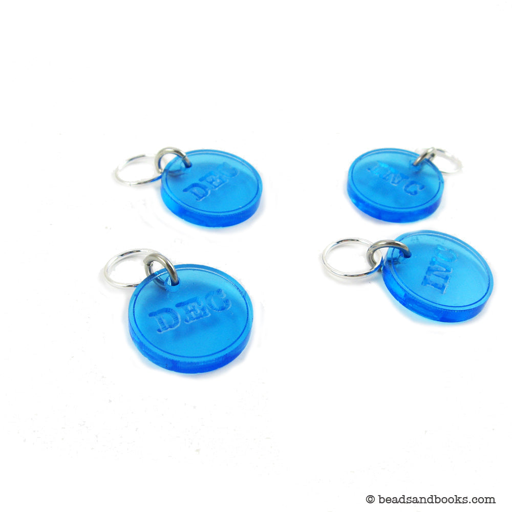 Inc, Dec Stitch Markers (Set of 4)