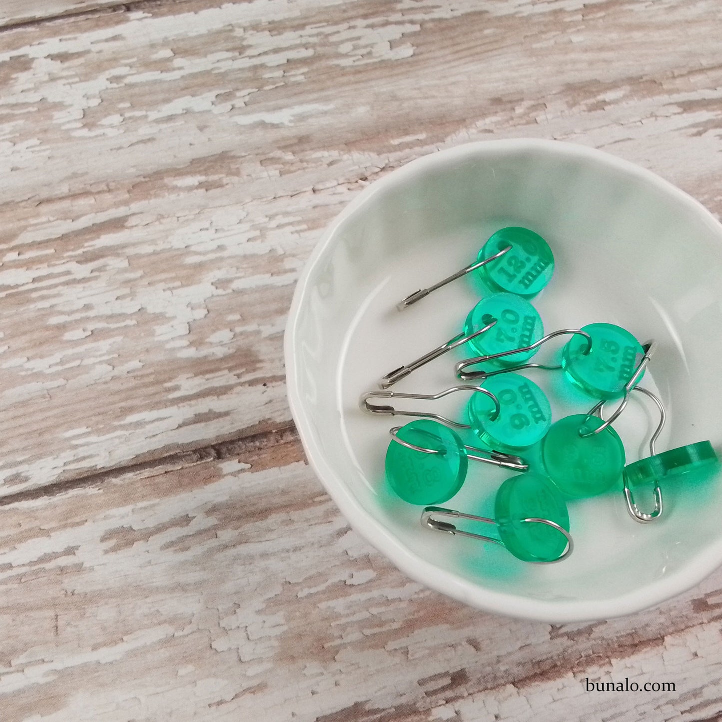 Crochet Stitch Markers - MM Number Sizes (Set of 8) Large Numbers