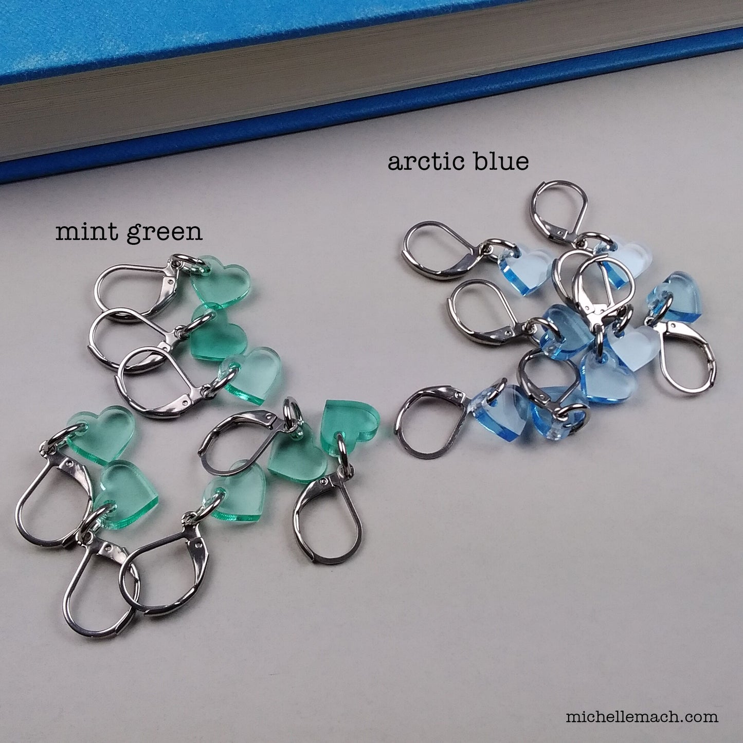 Heart Stitch Markers (Rainbow Assortment)