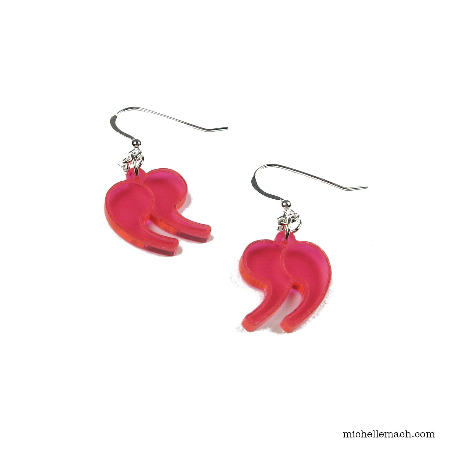 Quotation Mark Earrings