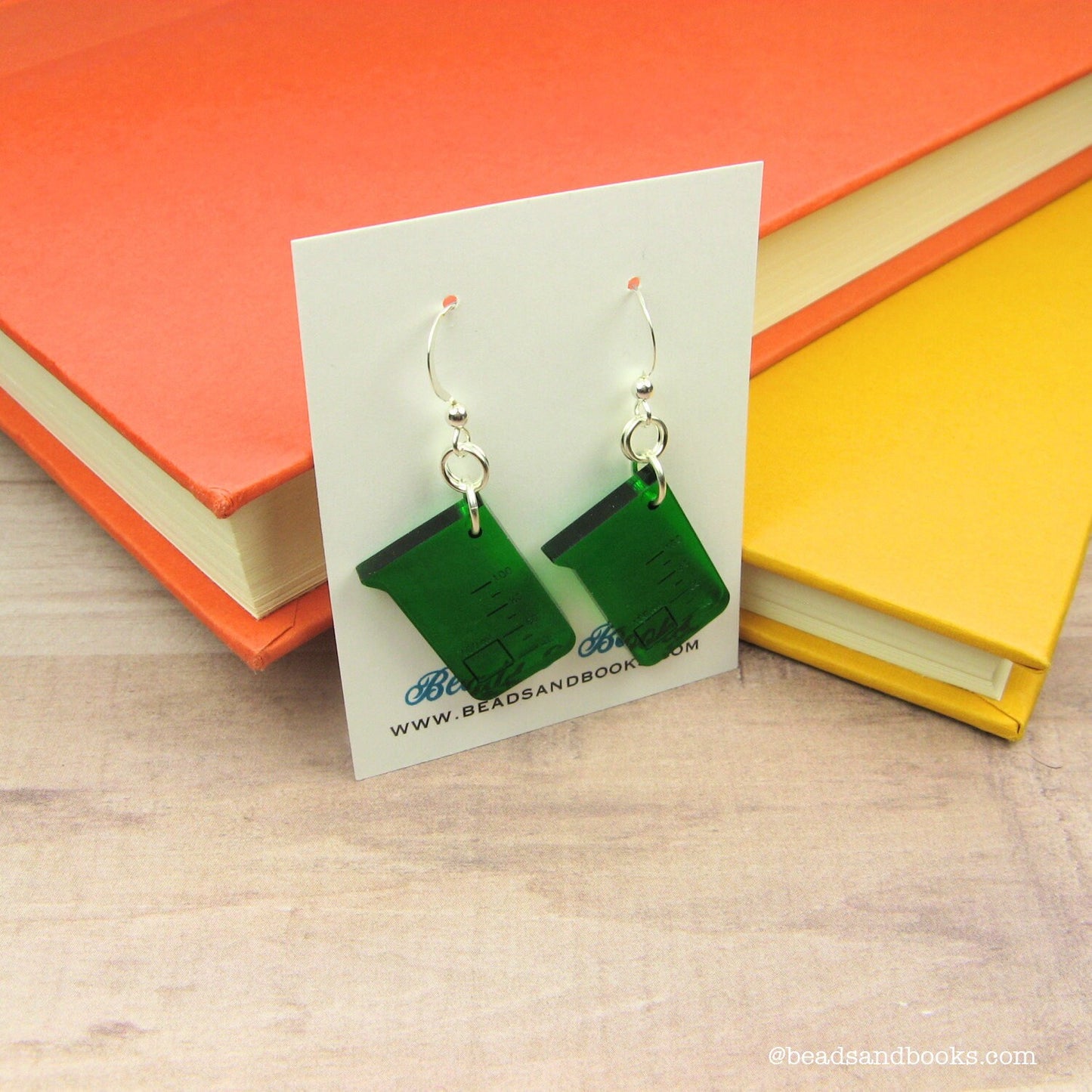 Beaker and Flask Earrings