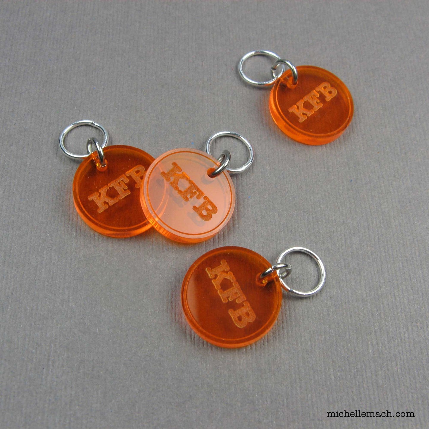 KFB Stitch Markers (Set of 4)