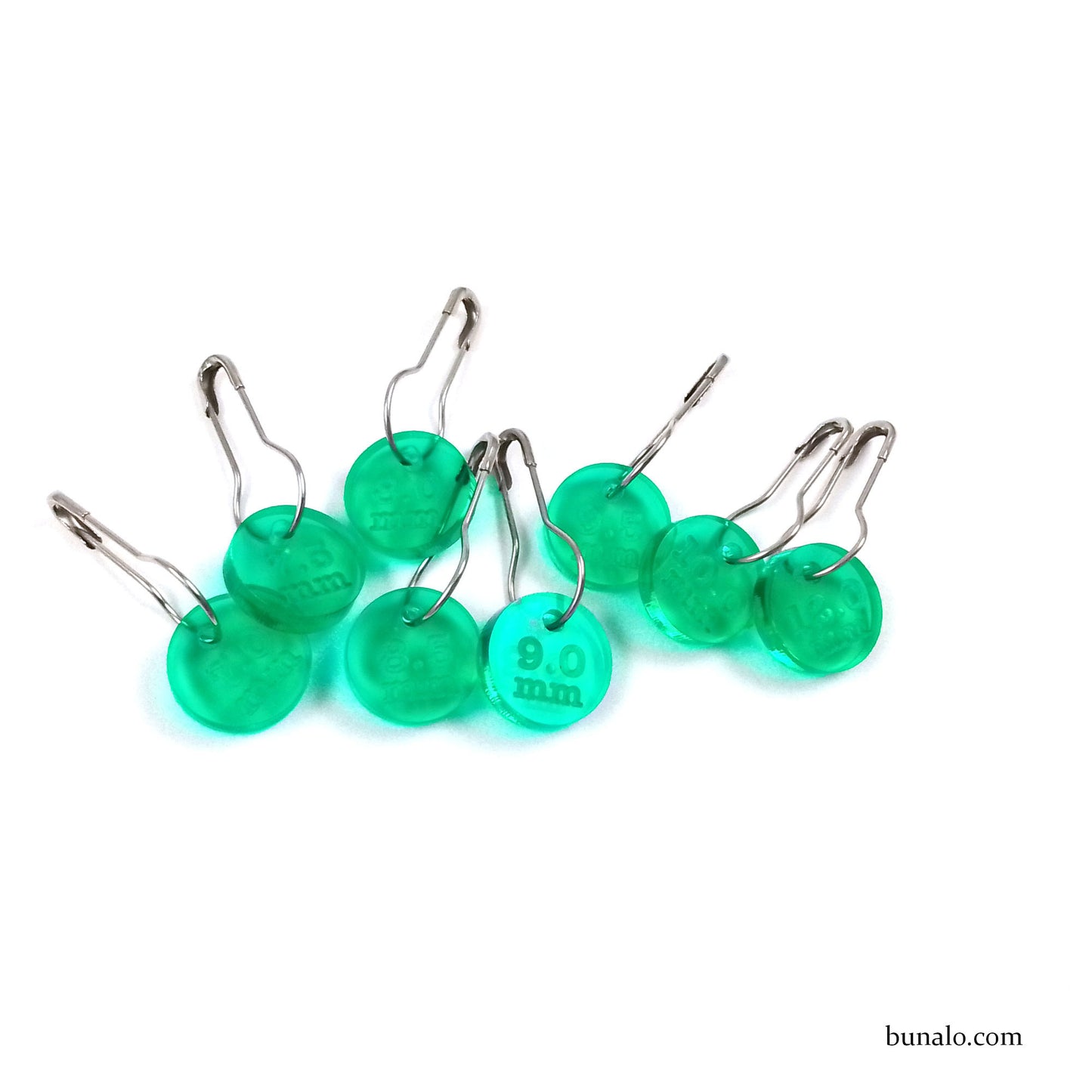 Crochet Stitch Markers - MM Number Sizes (Set of 8) Large Numbers