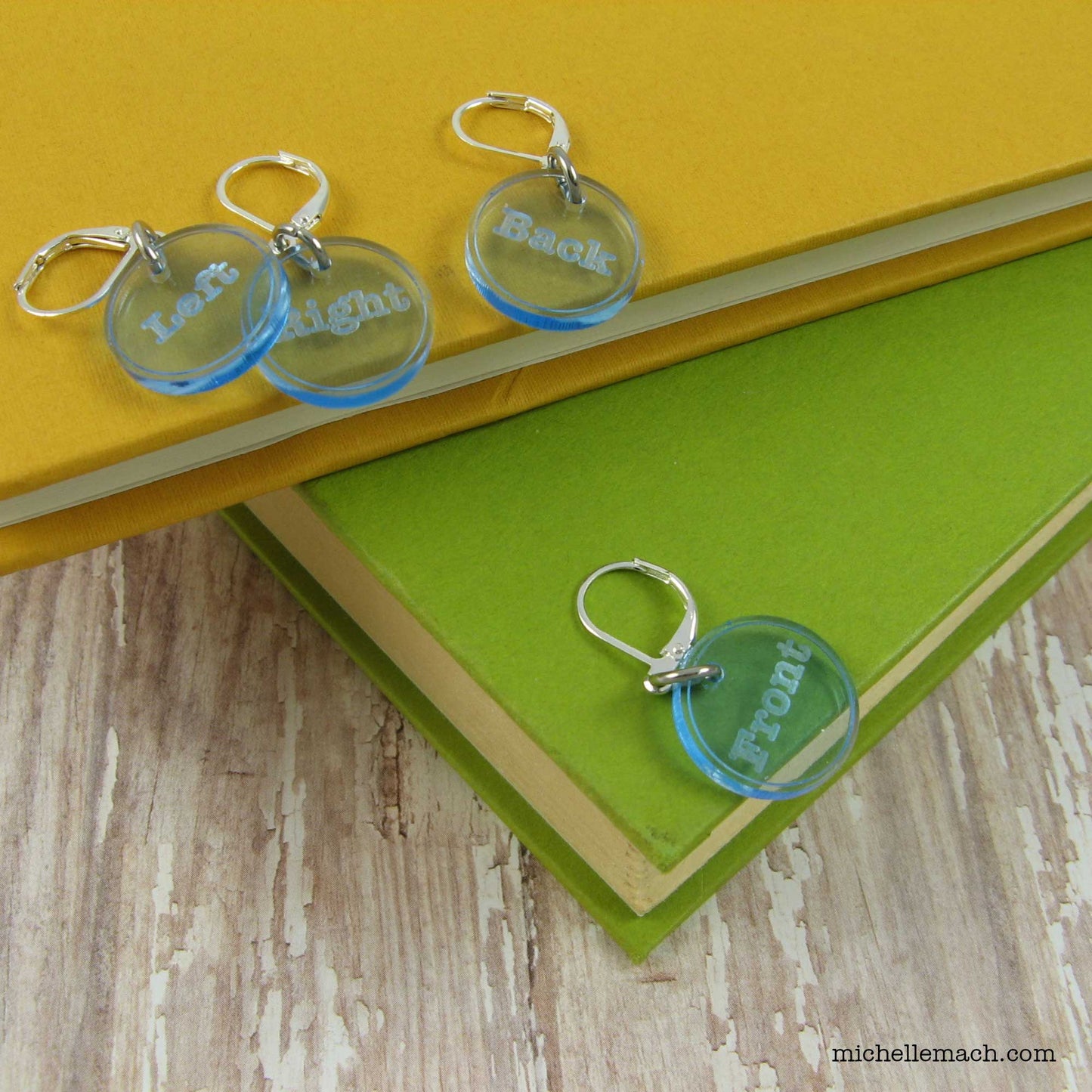 Back, Front, Left, Right Placeholder Markers (Set of 4)