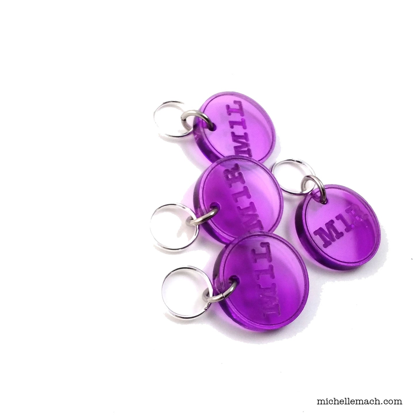 M1L and M1R Stitch Markers (Set of 4)