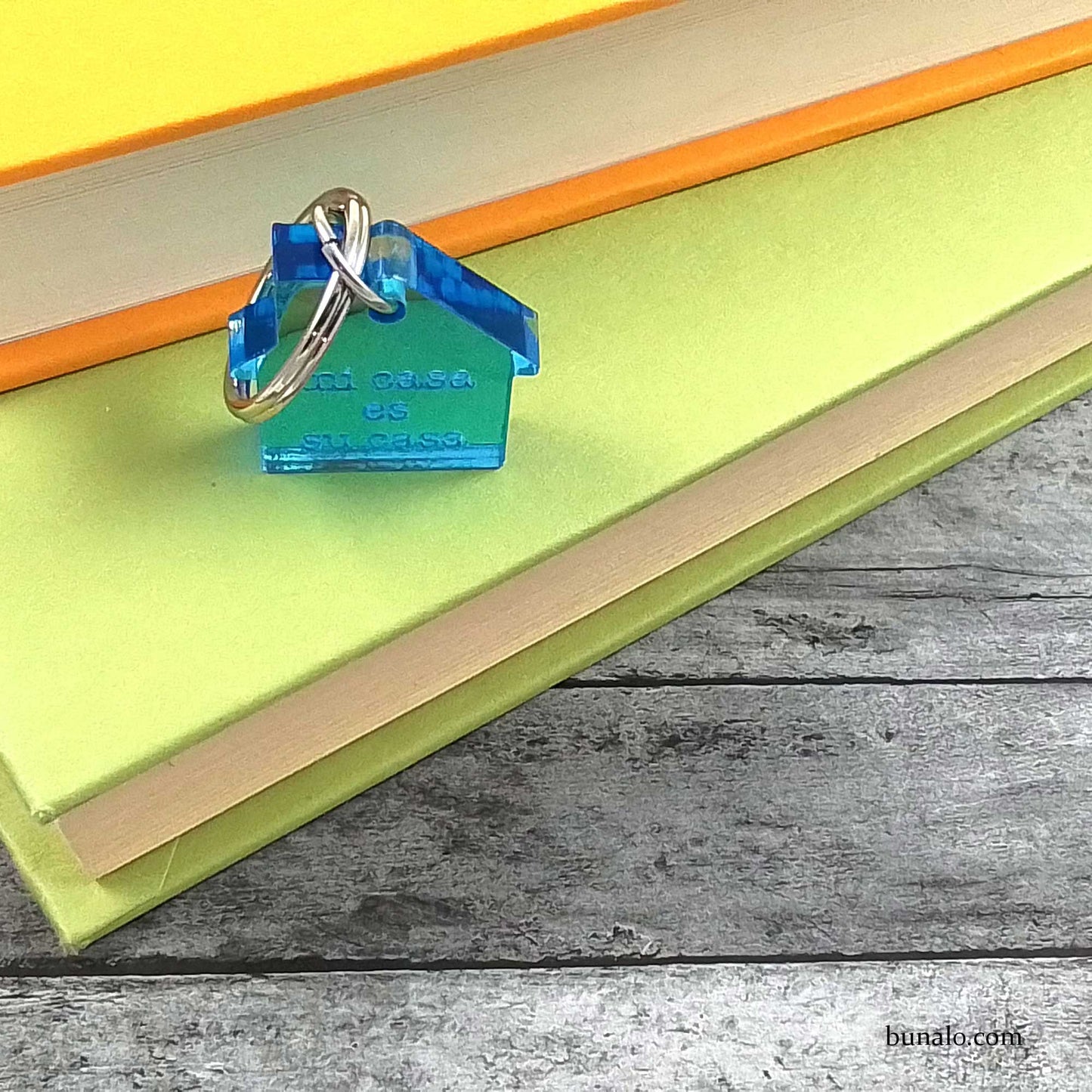 Mi Casa Keychain