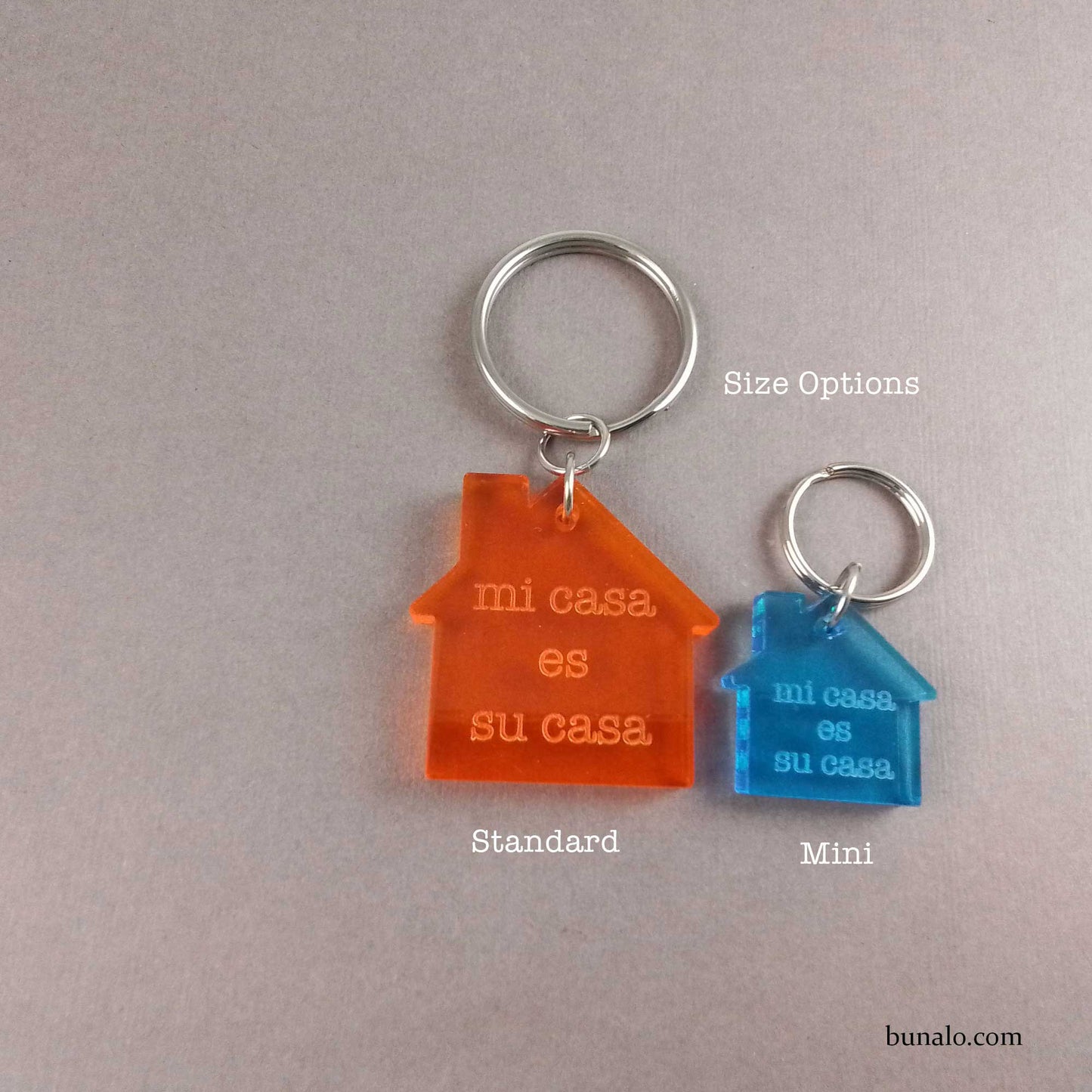 Mi Casa Keychain