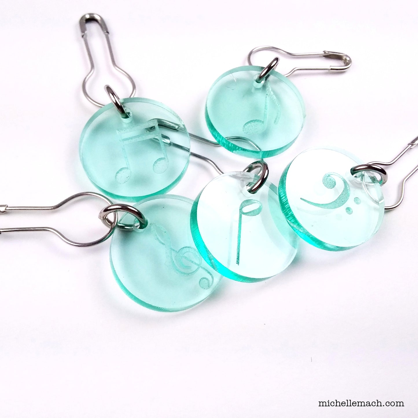 Music Stitch Markers (Set of 5)