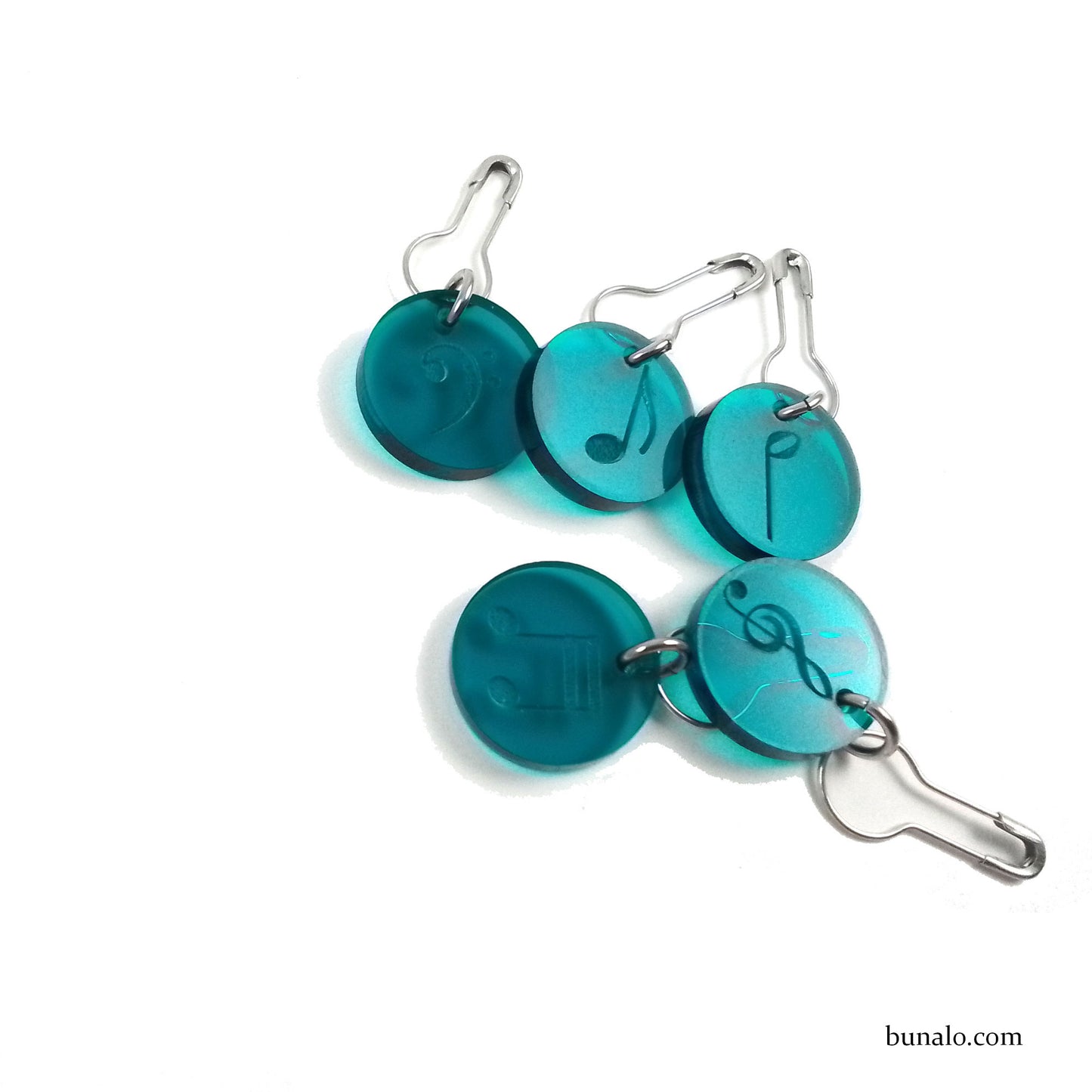 Music Stitch Markers (Set of 5)