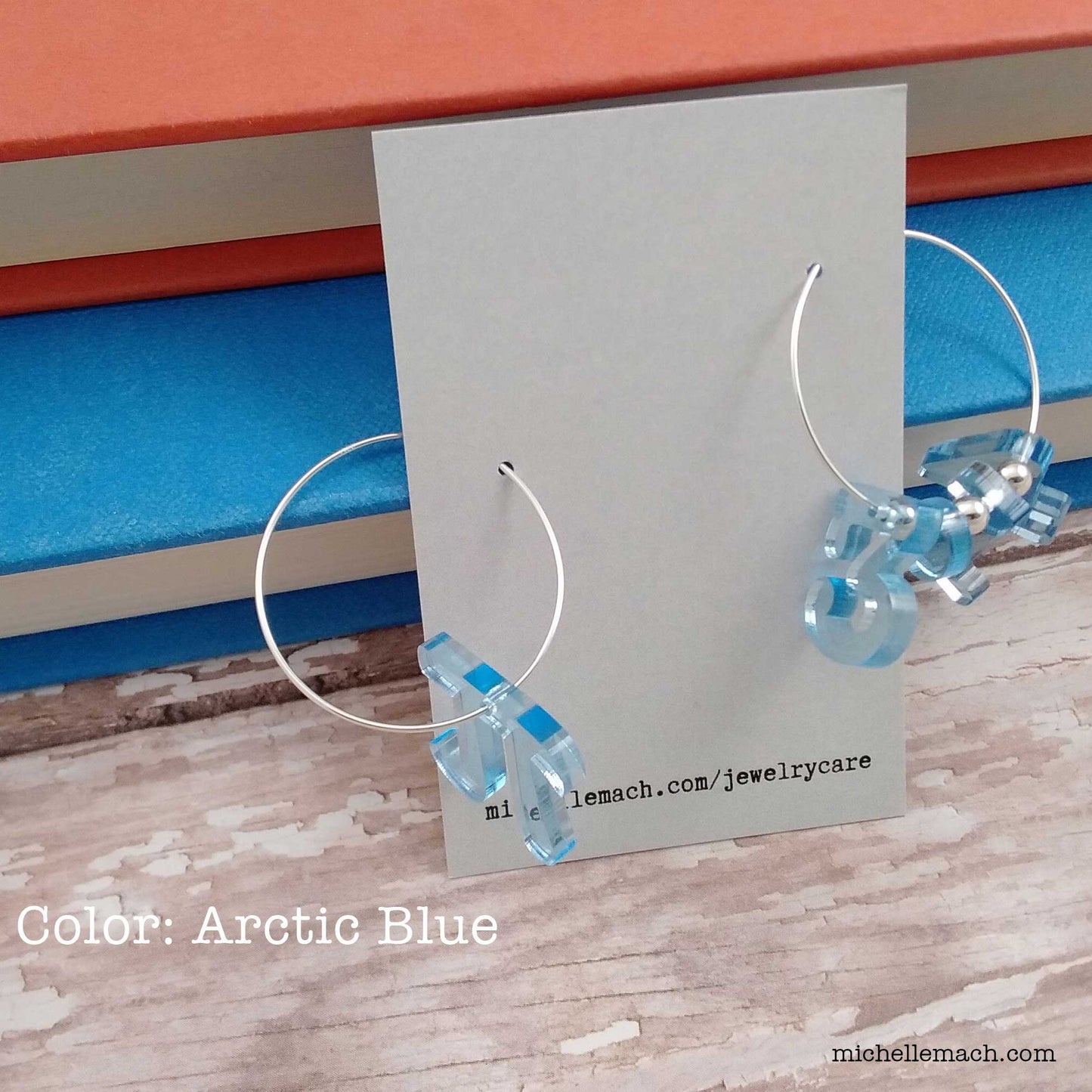 Pi Hoop Earrings