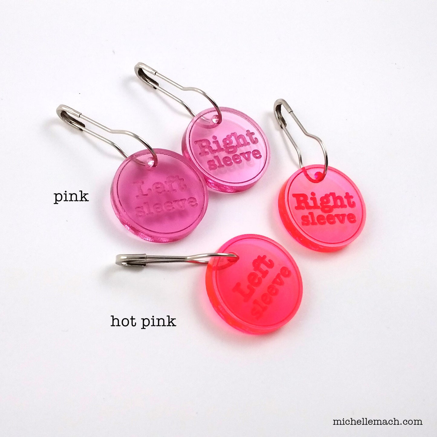 Sleeve, Foot, Hand Markers in Acrylic (Set of 2)