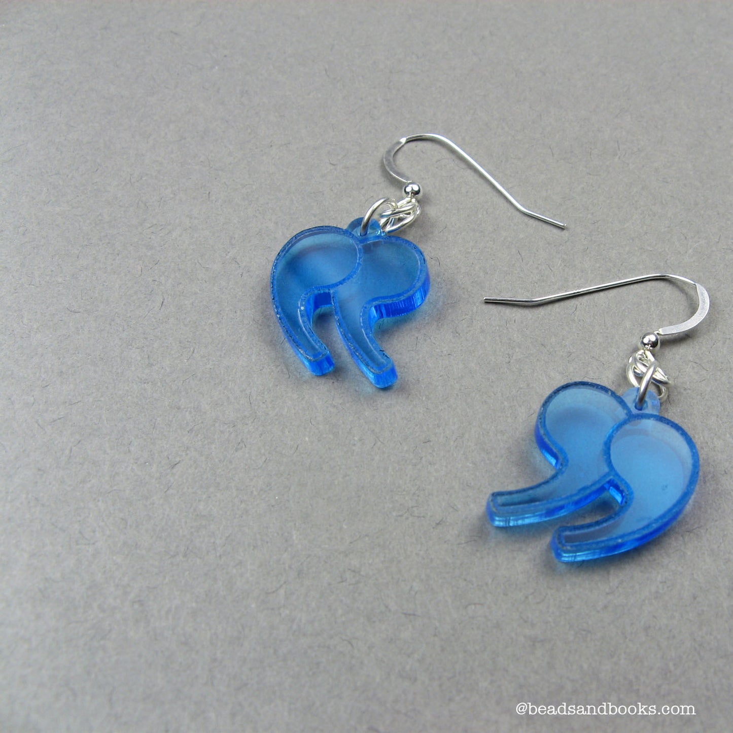 Quotation Mark Earrings