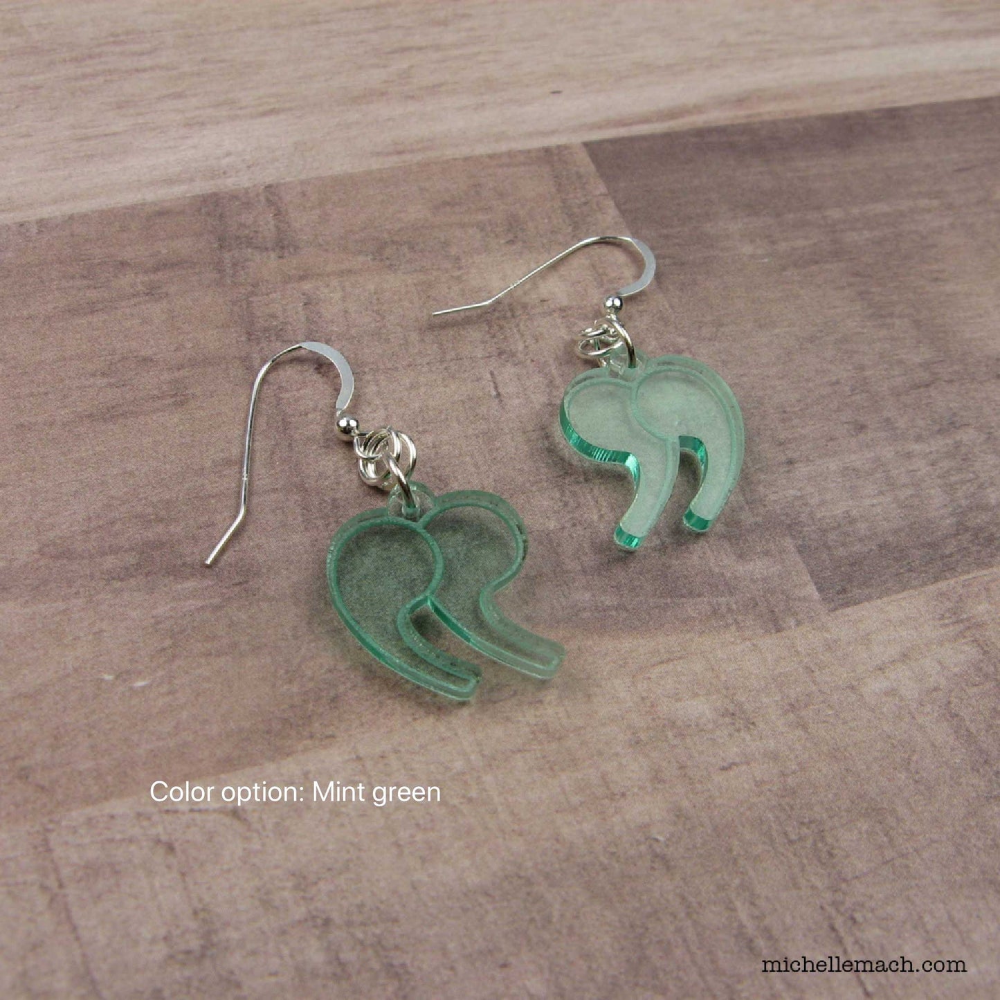 Quotation Mark Earrings