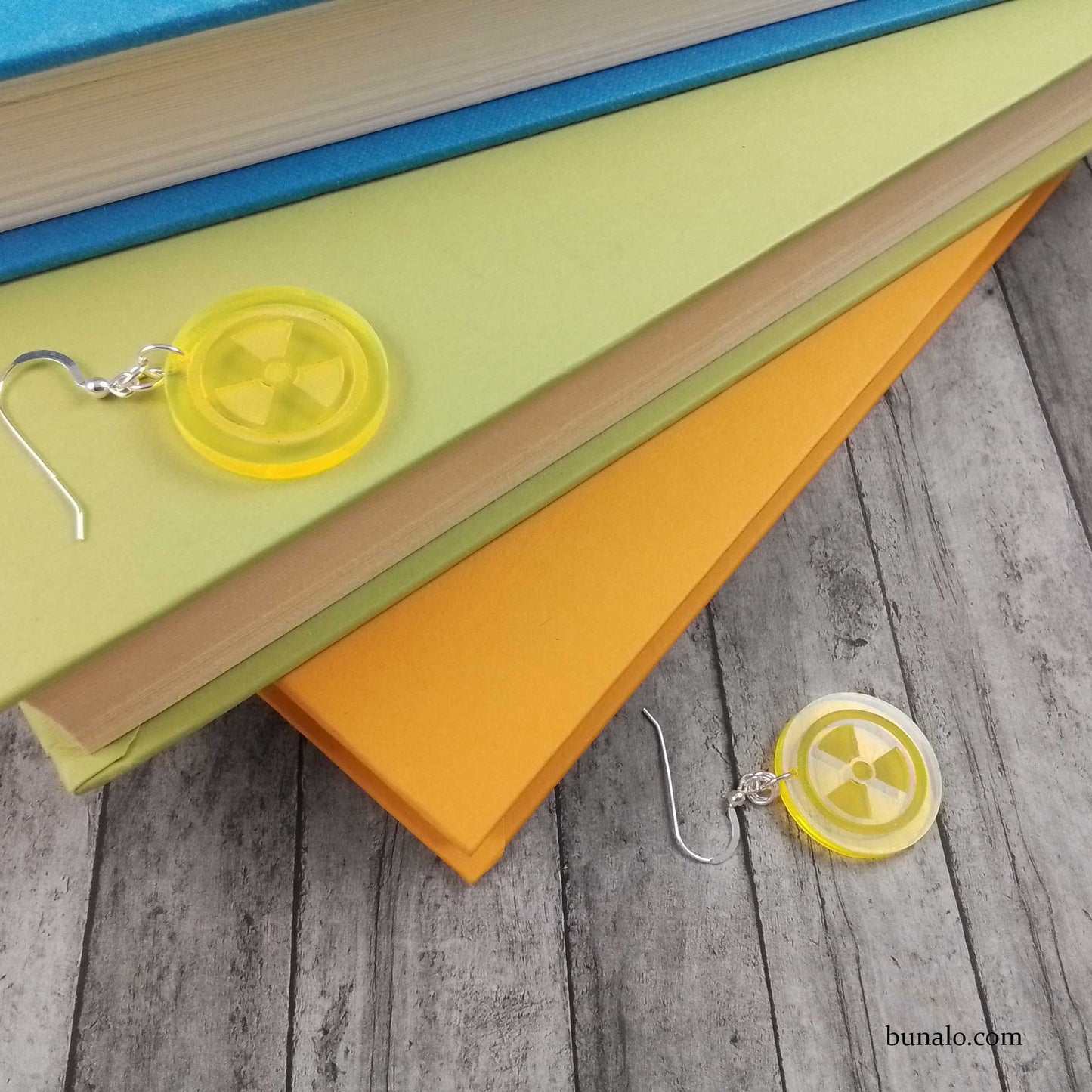 Radioactive Symbol Earrings