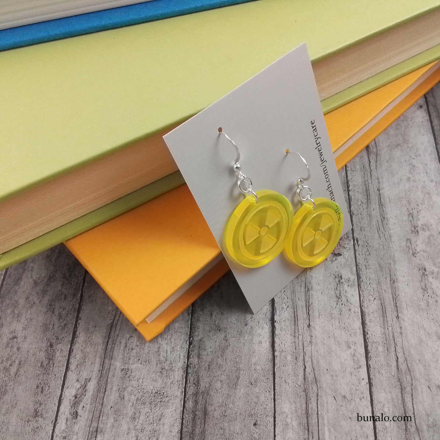 Radioactive Symbol Earrings