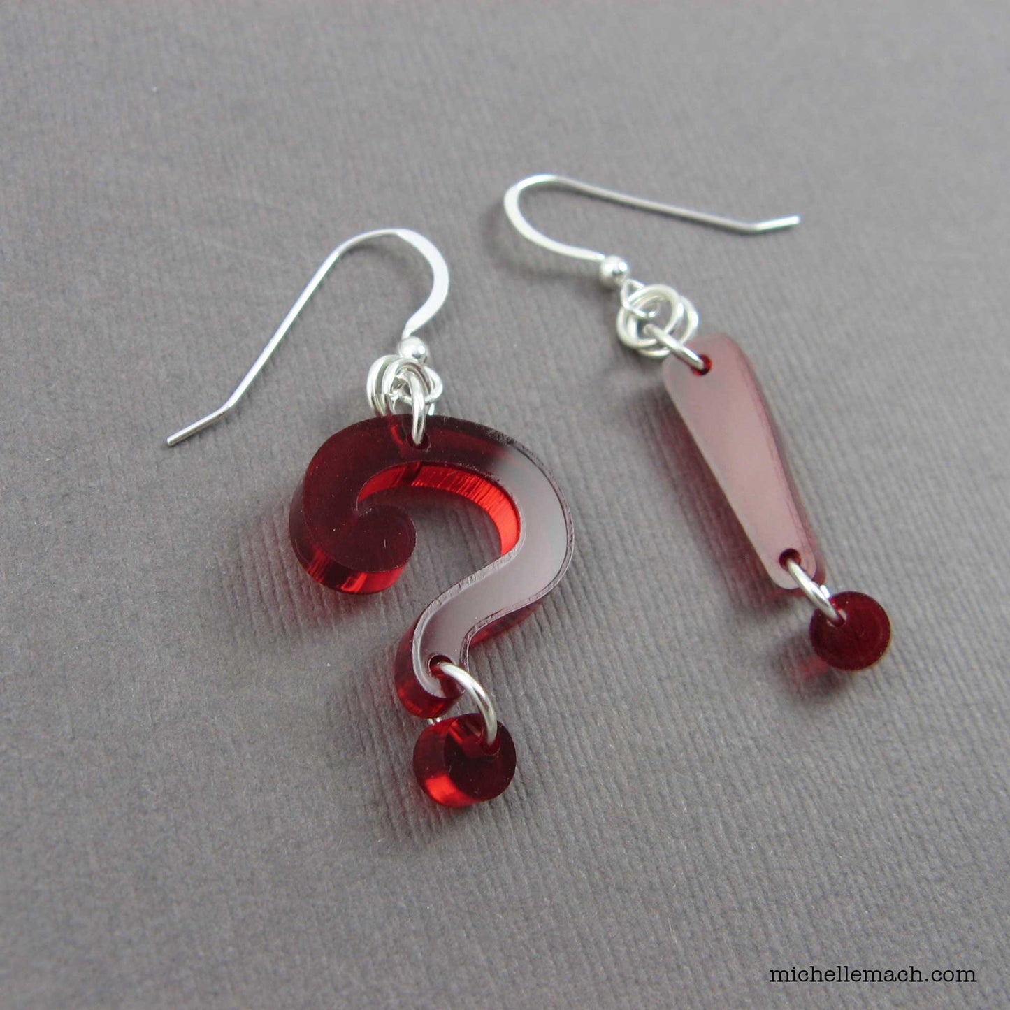Question Mark and Exclamation Point Earrings