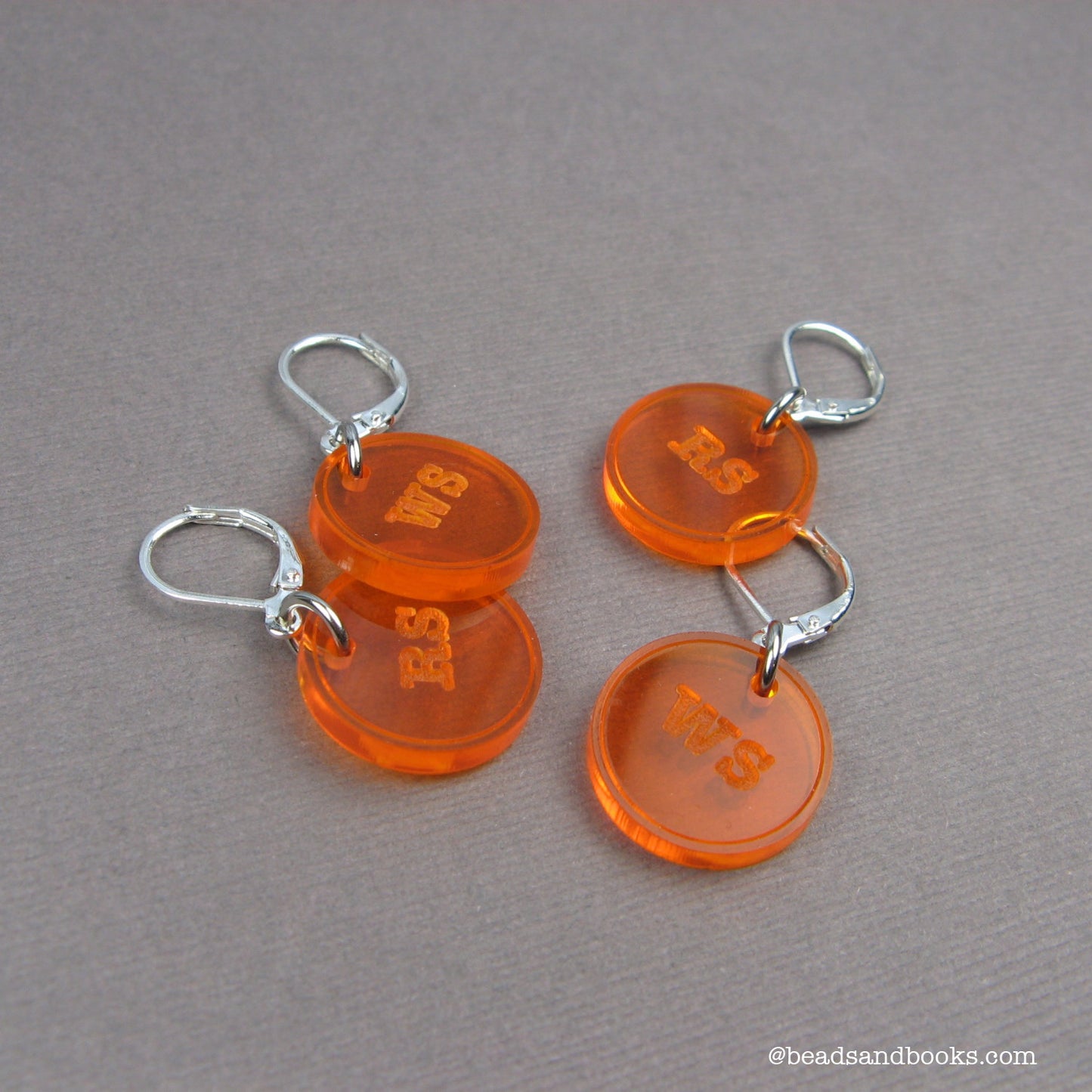 WS and RS Stitch Markers (Set of 4)