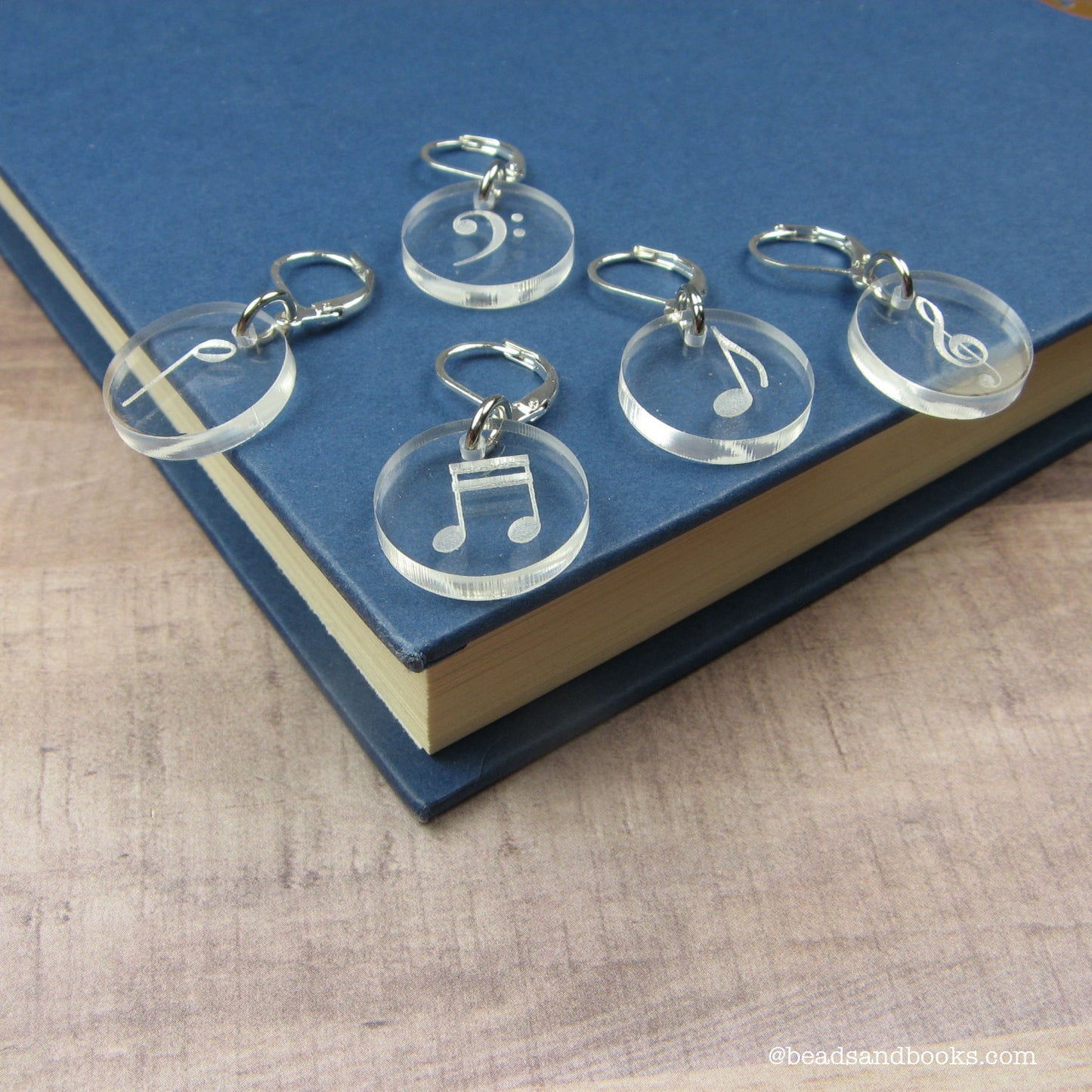 Music Stitch Markers (Set of 5)