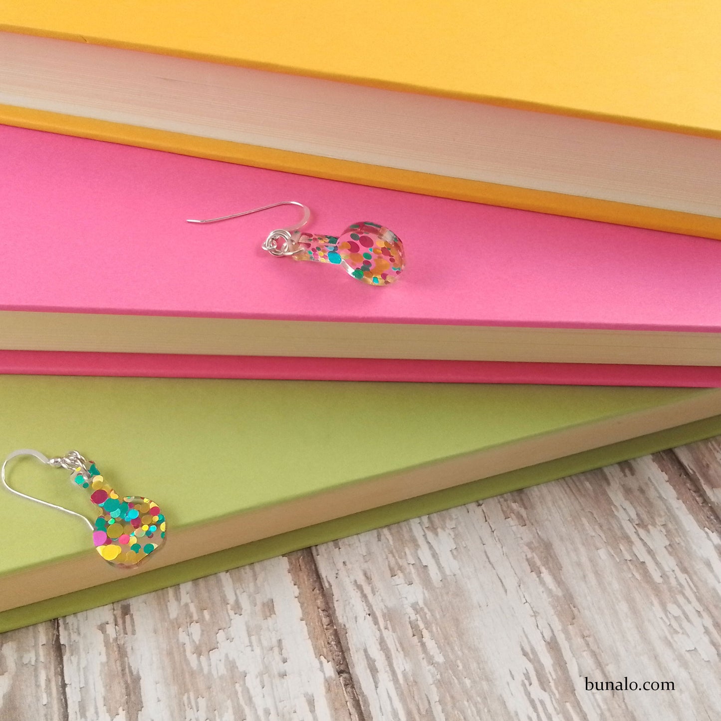 Florence Flask Earrings - Colorful Party Edition