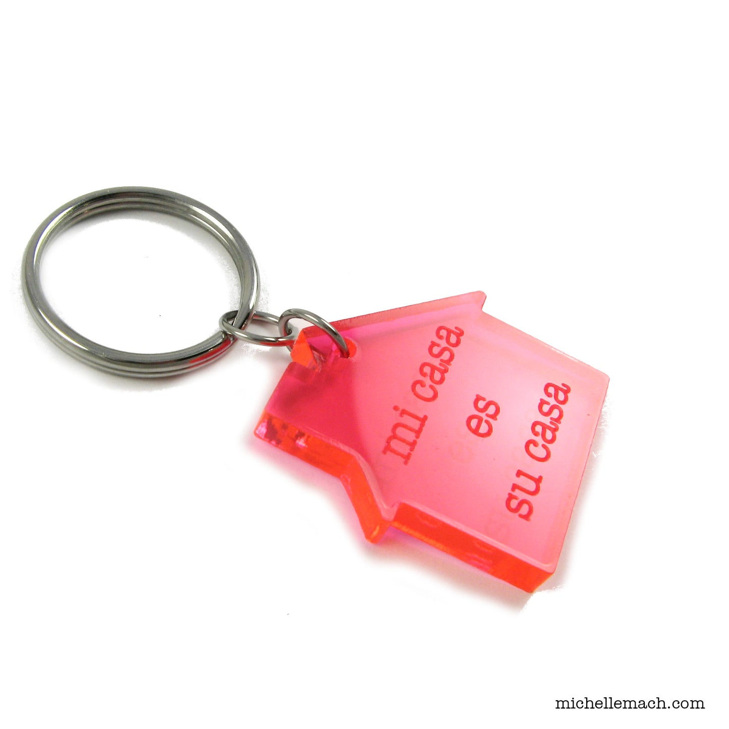 Mi Casa Keychain