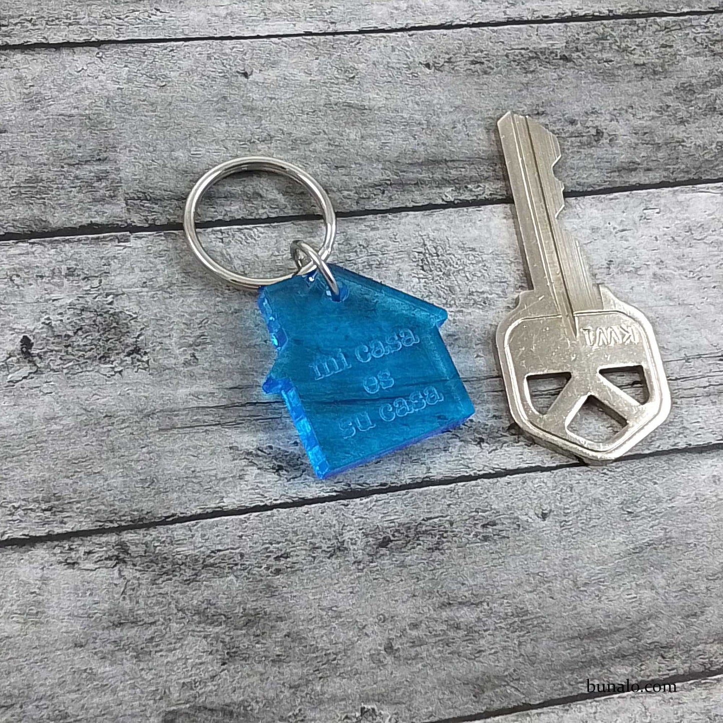 Mi Casa Keychain