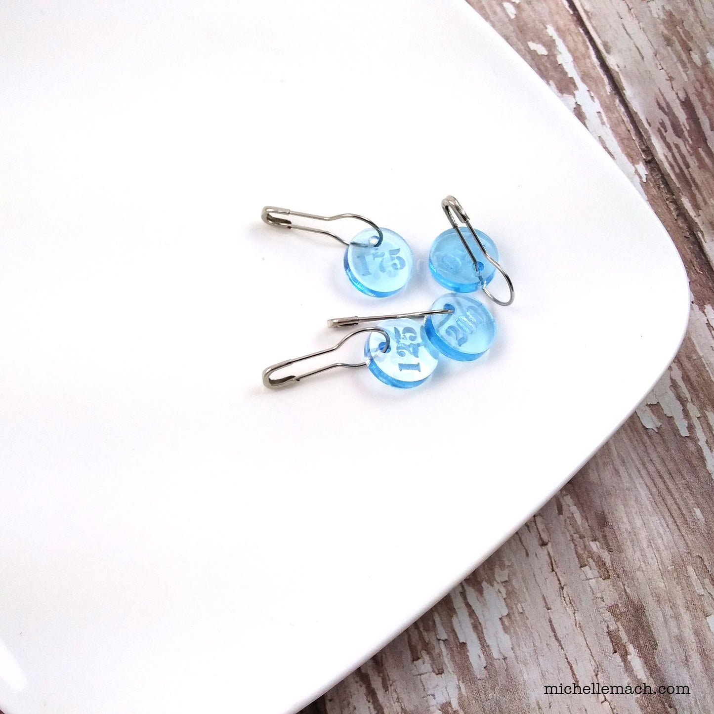 125-200 Number Stitch Markers (Set of 4)