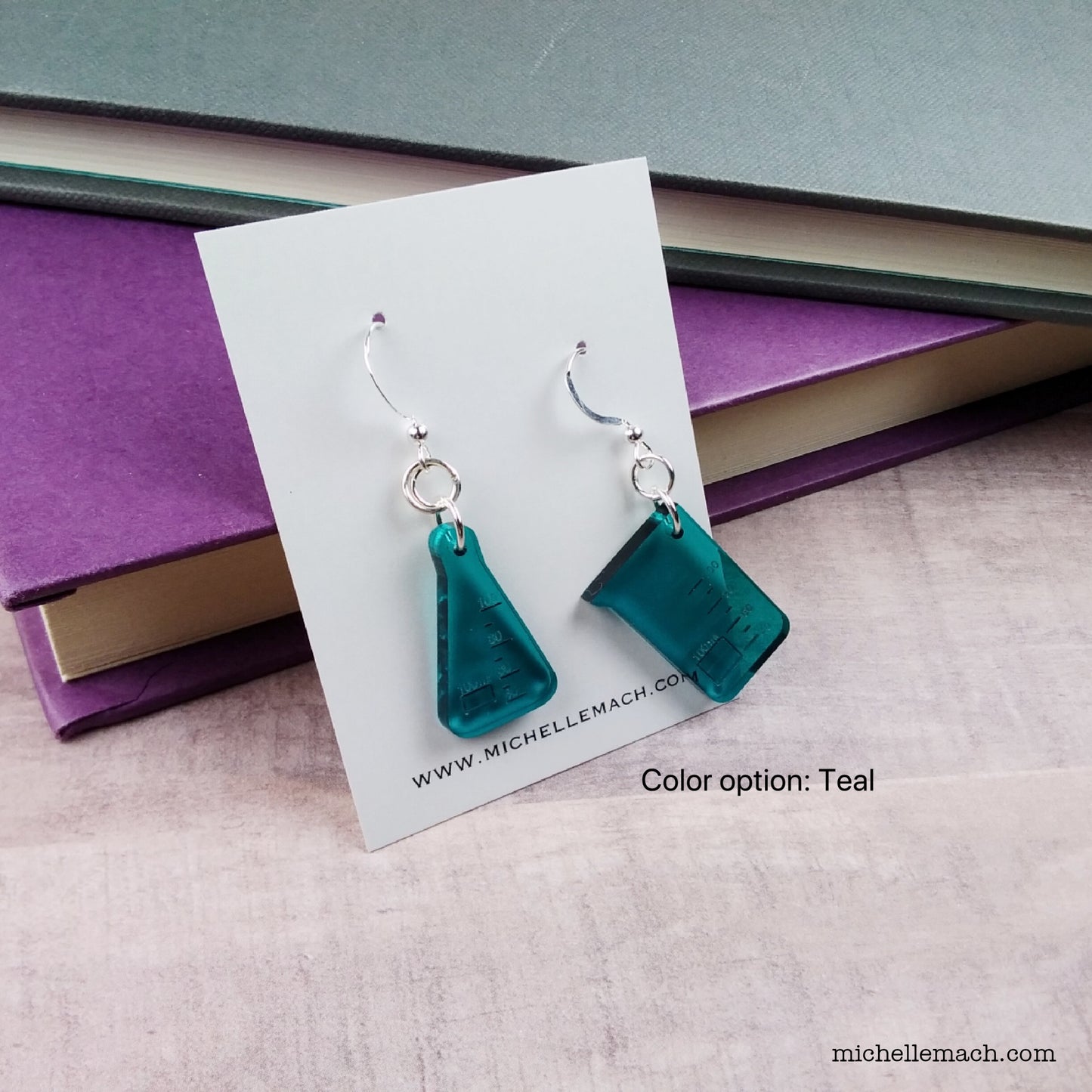 Beaker and Flask Earrings