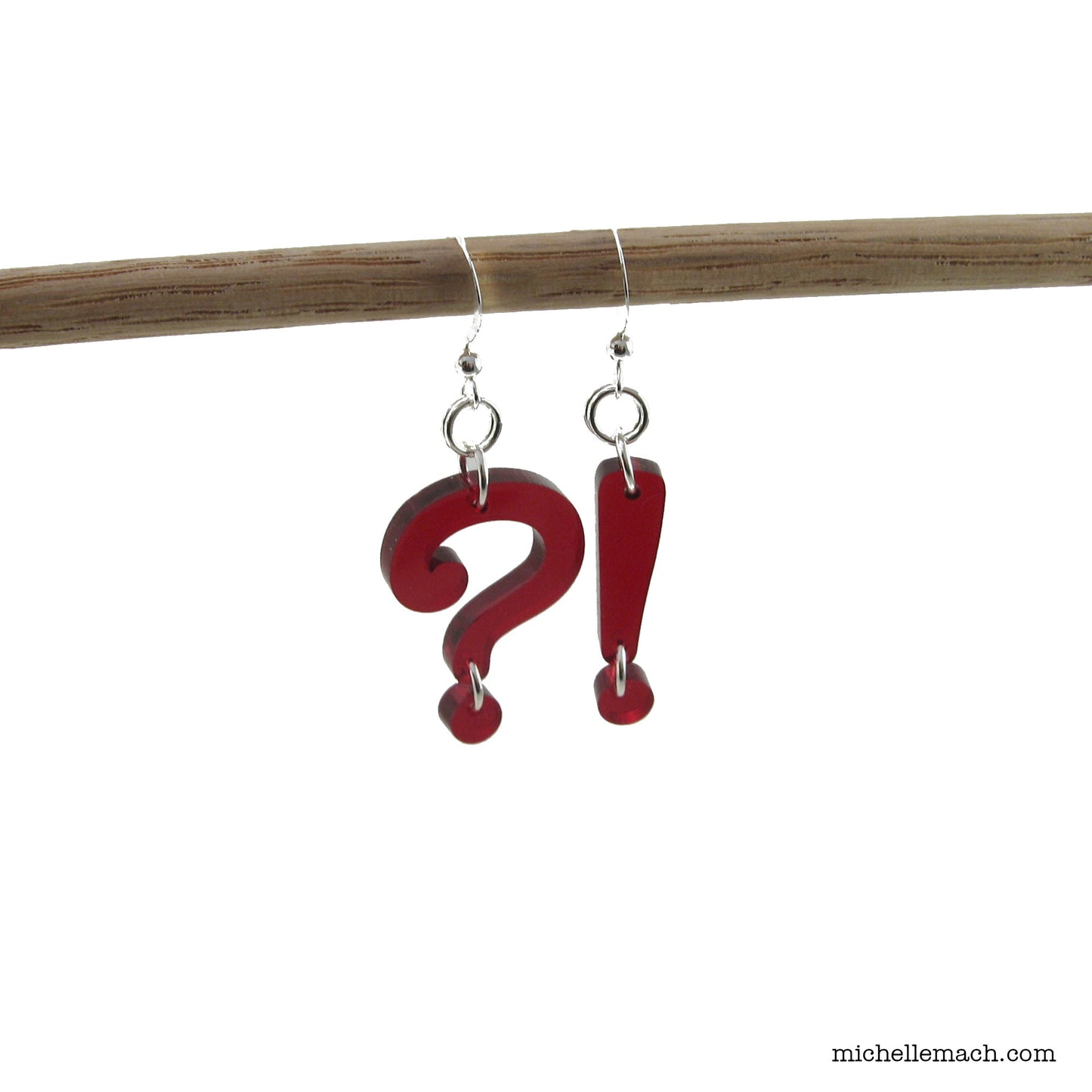 Question Mark and Exclamation Point Earrings