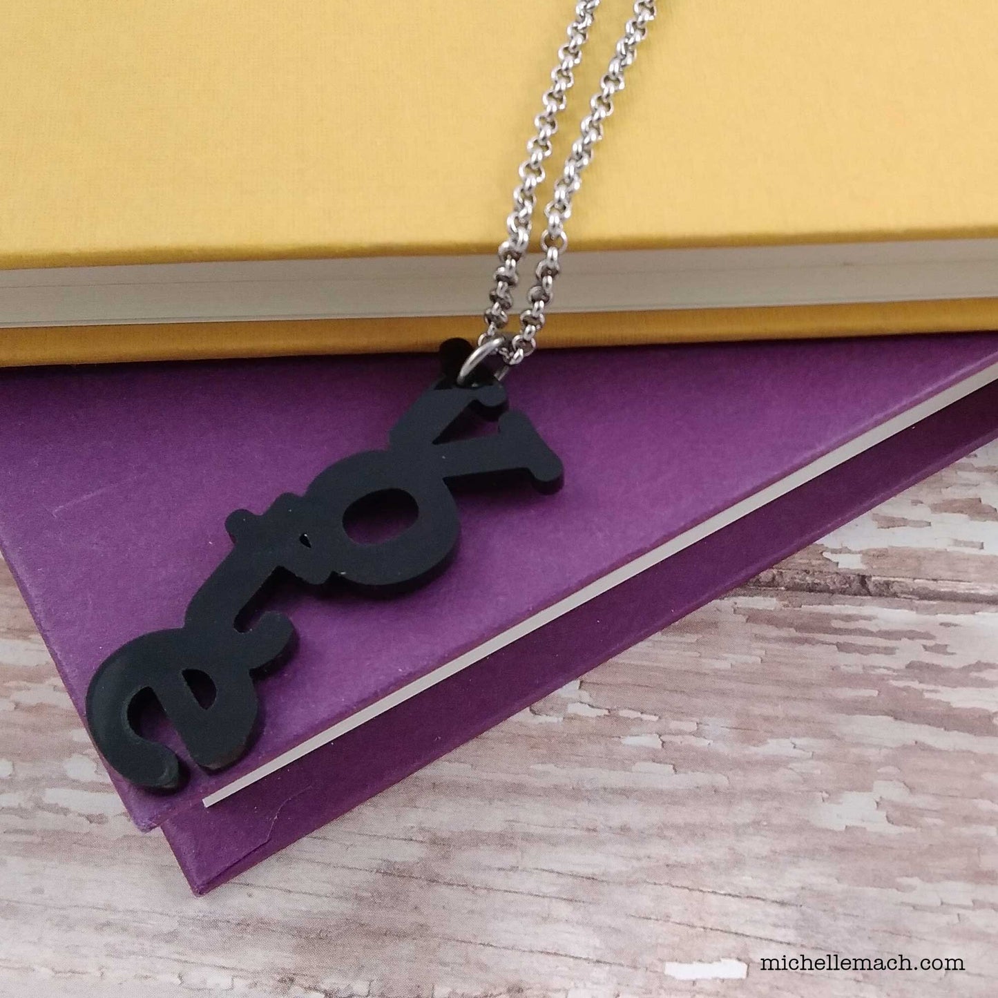 Vote Necklace (Vertical)