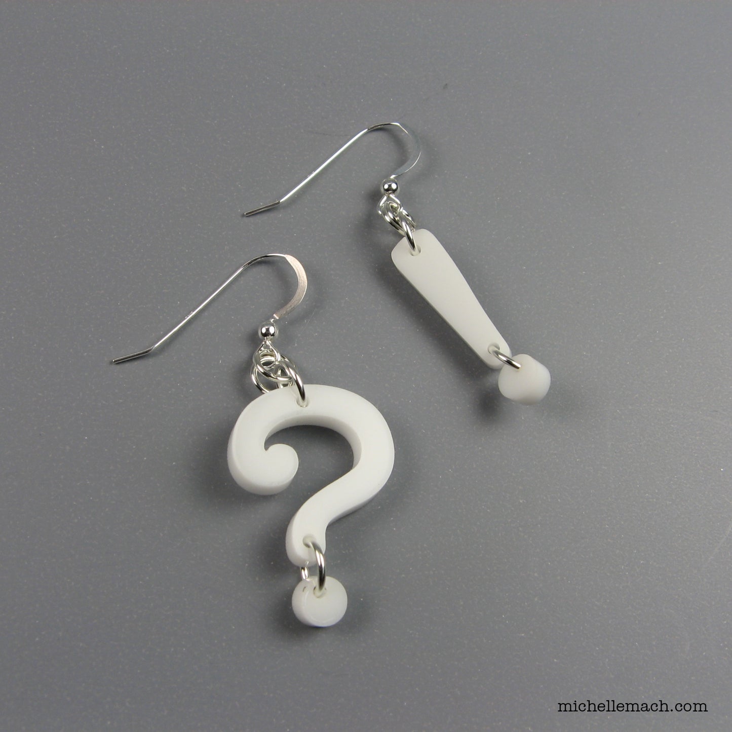 Question Mark and Exclamation Point Earrings