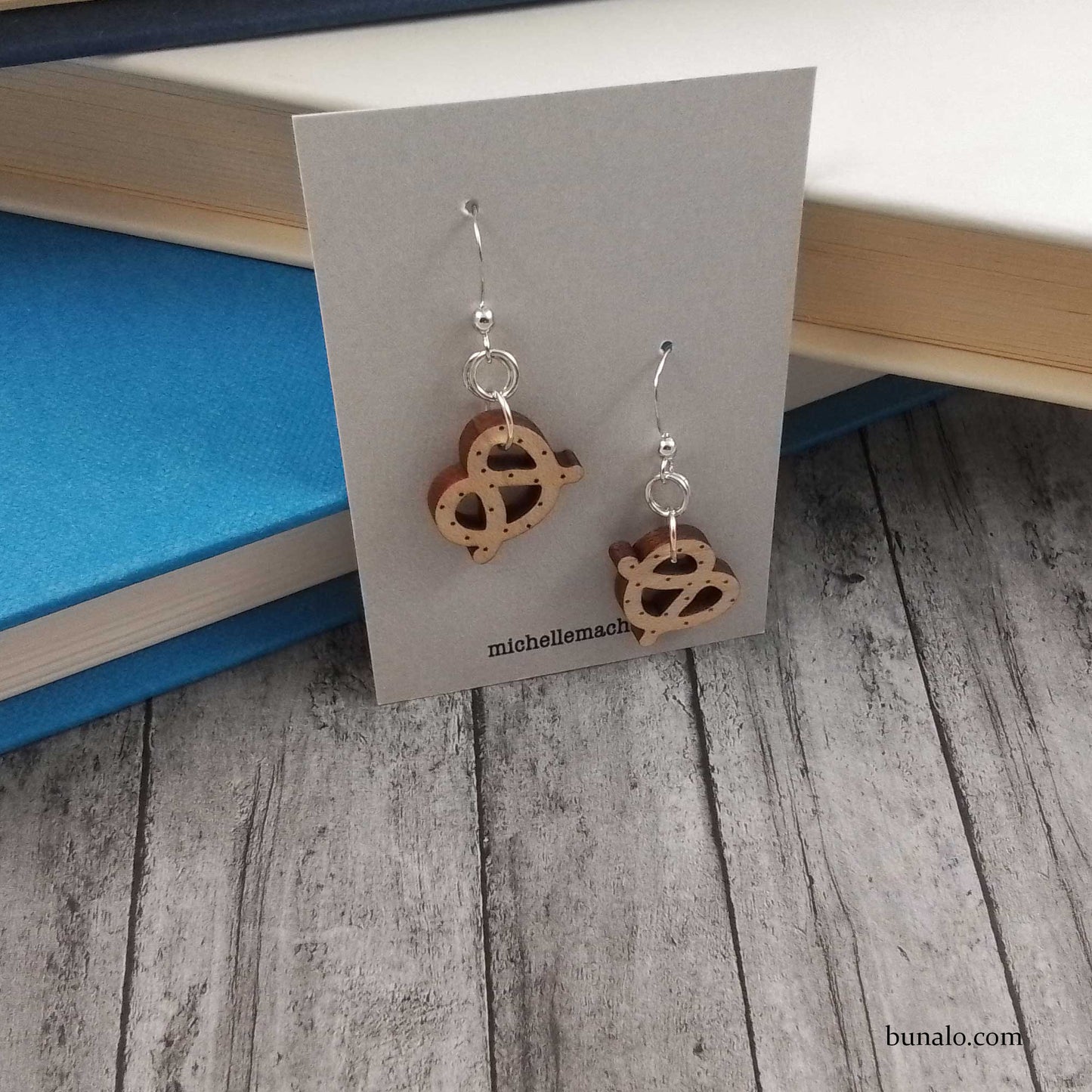 Pretzel Earrings