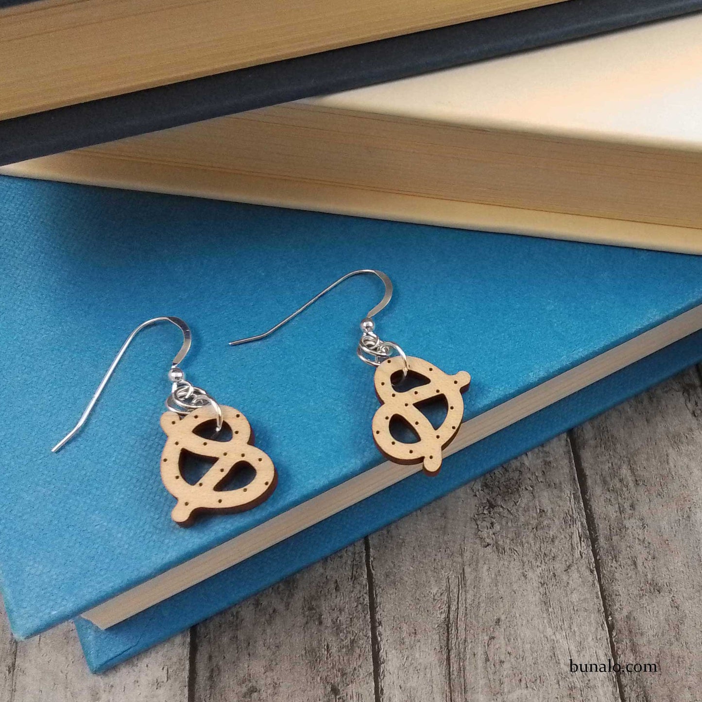 Pretzel Earrings