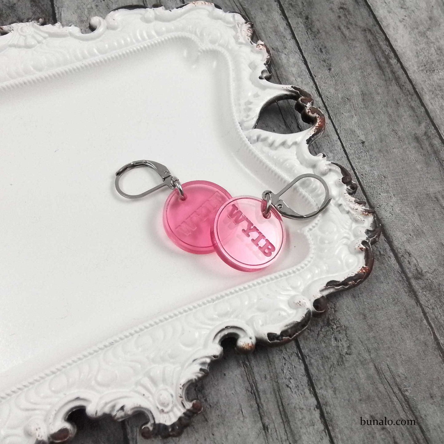 WYIF and WYIB Stitch Markers (Set of 2)
