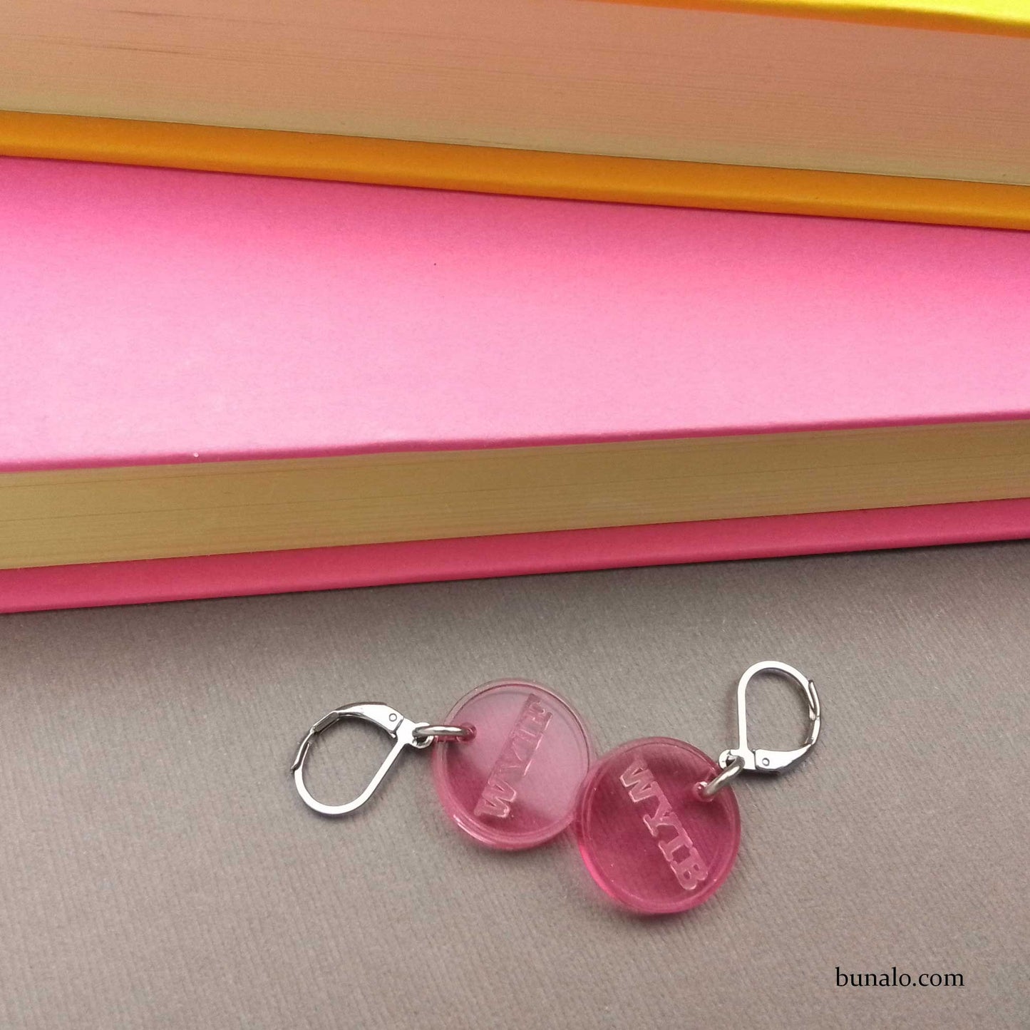 WYIF and WYIB Stitch Markers (Set of 2)