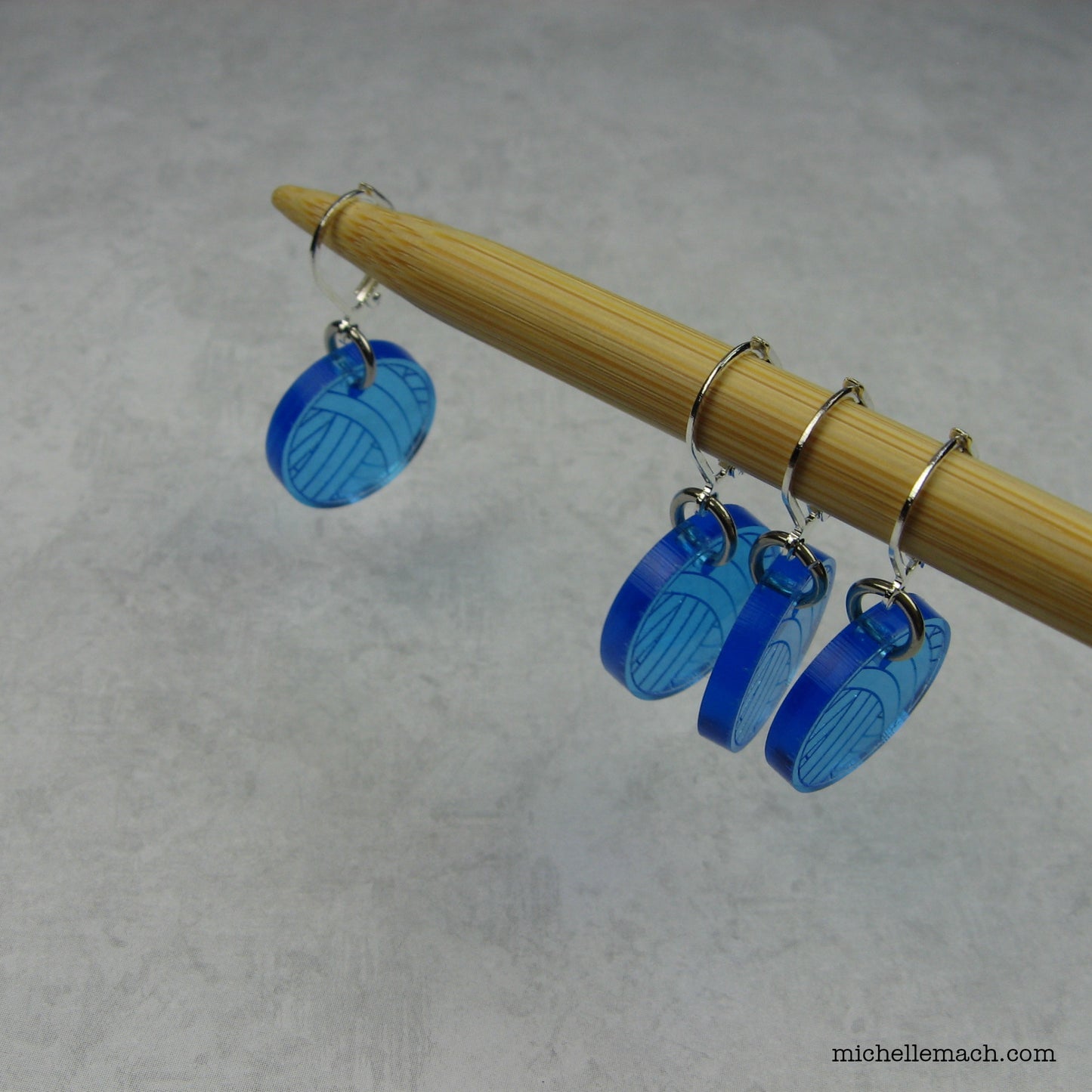 Yarnball Stitch Markers (Set of 4)