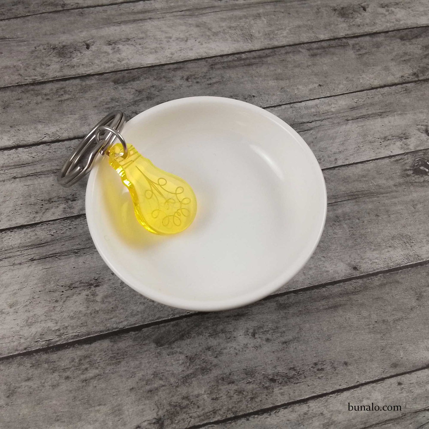 Light Bulb Keychain