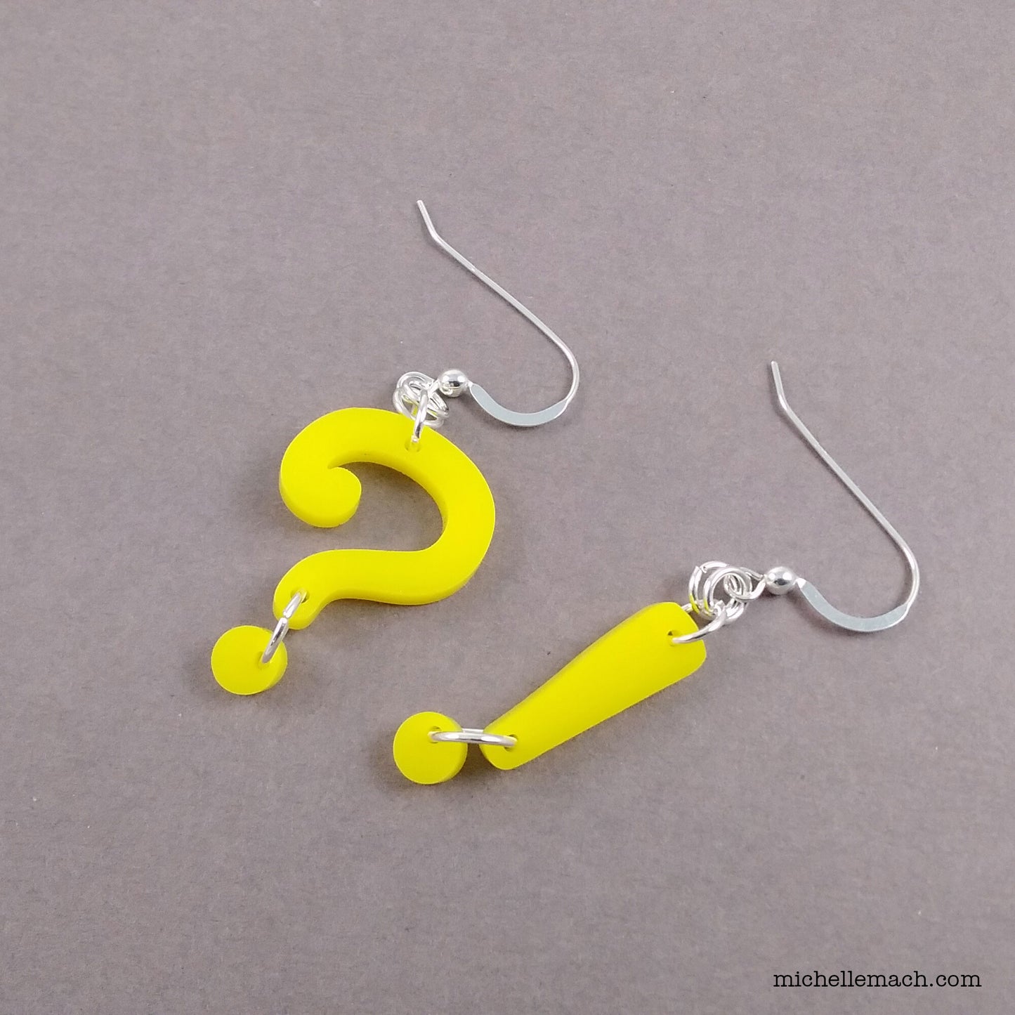 Question Mark and Exclamation Point Earrings